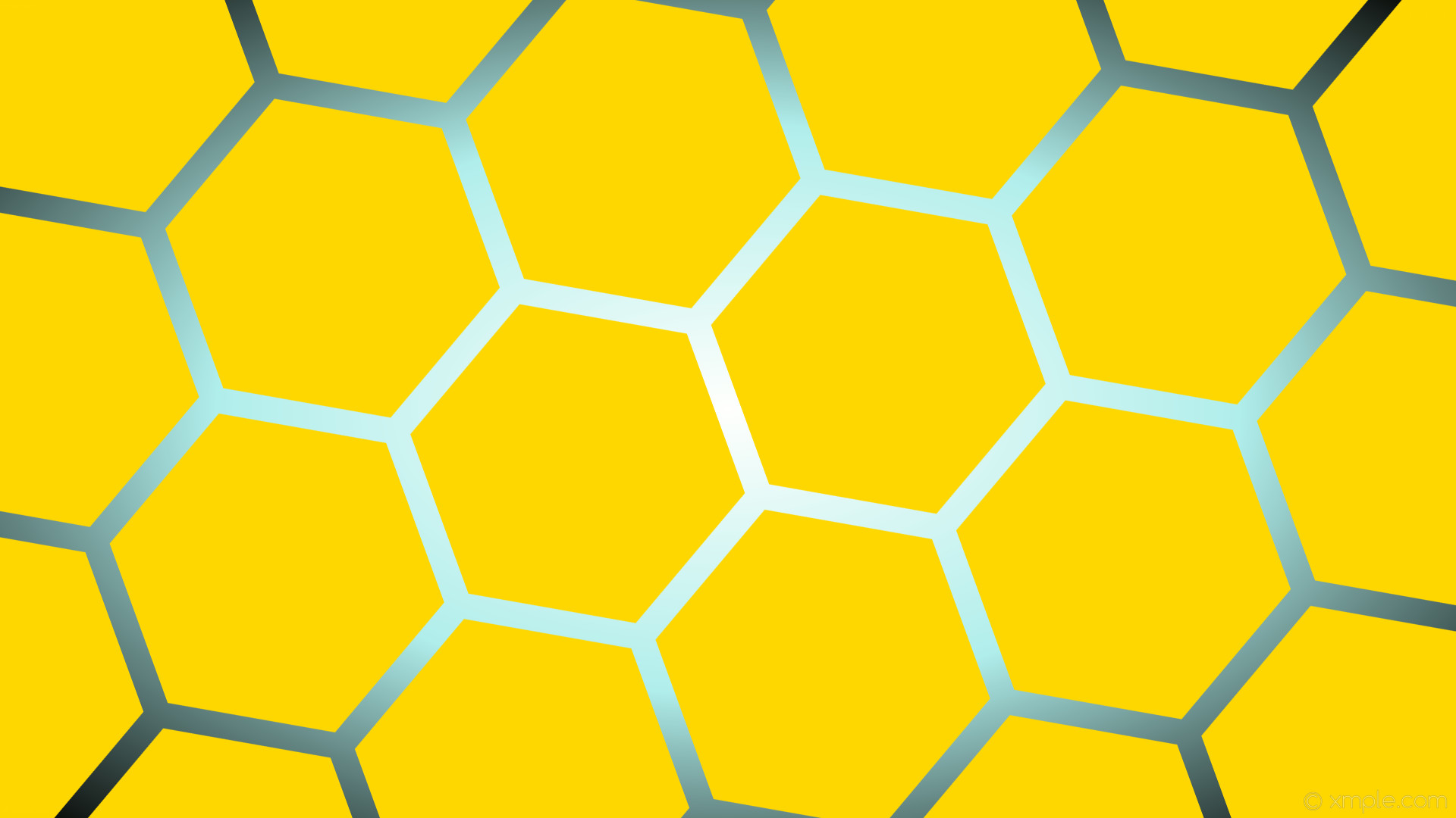 Esagoni, Nido d'ape, Giallo, Geometrico, Full HD, sfondo per PC e portatile