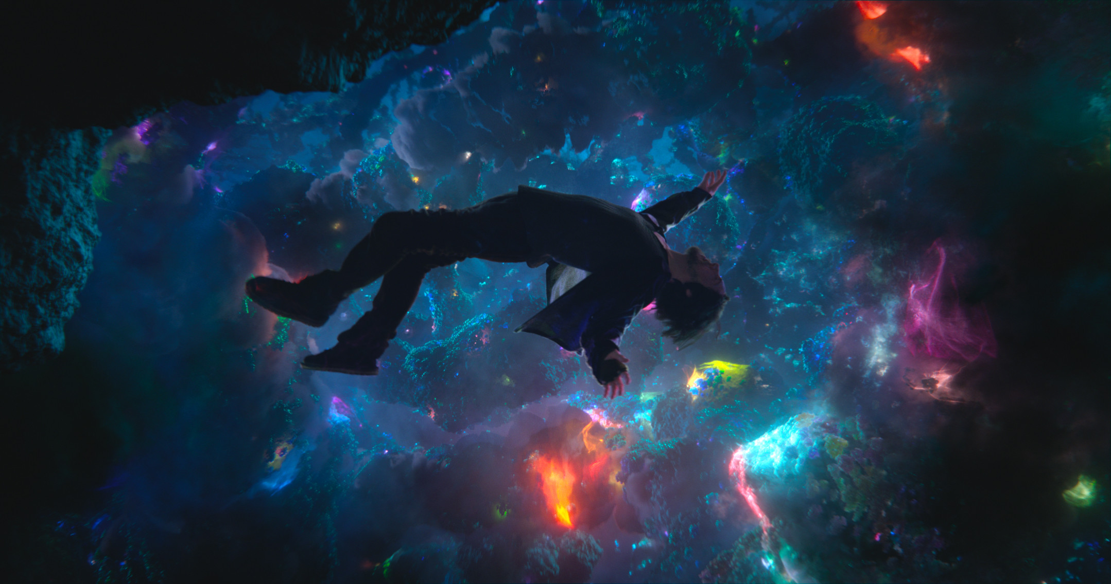 Doctor Strange, Dimensione astrale, Nebulosa, Silhouette, Full HD, sfondo per PC