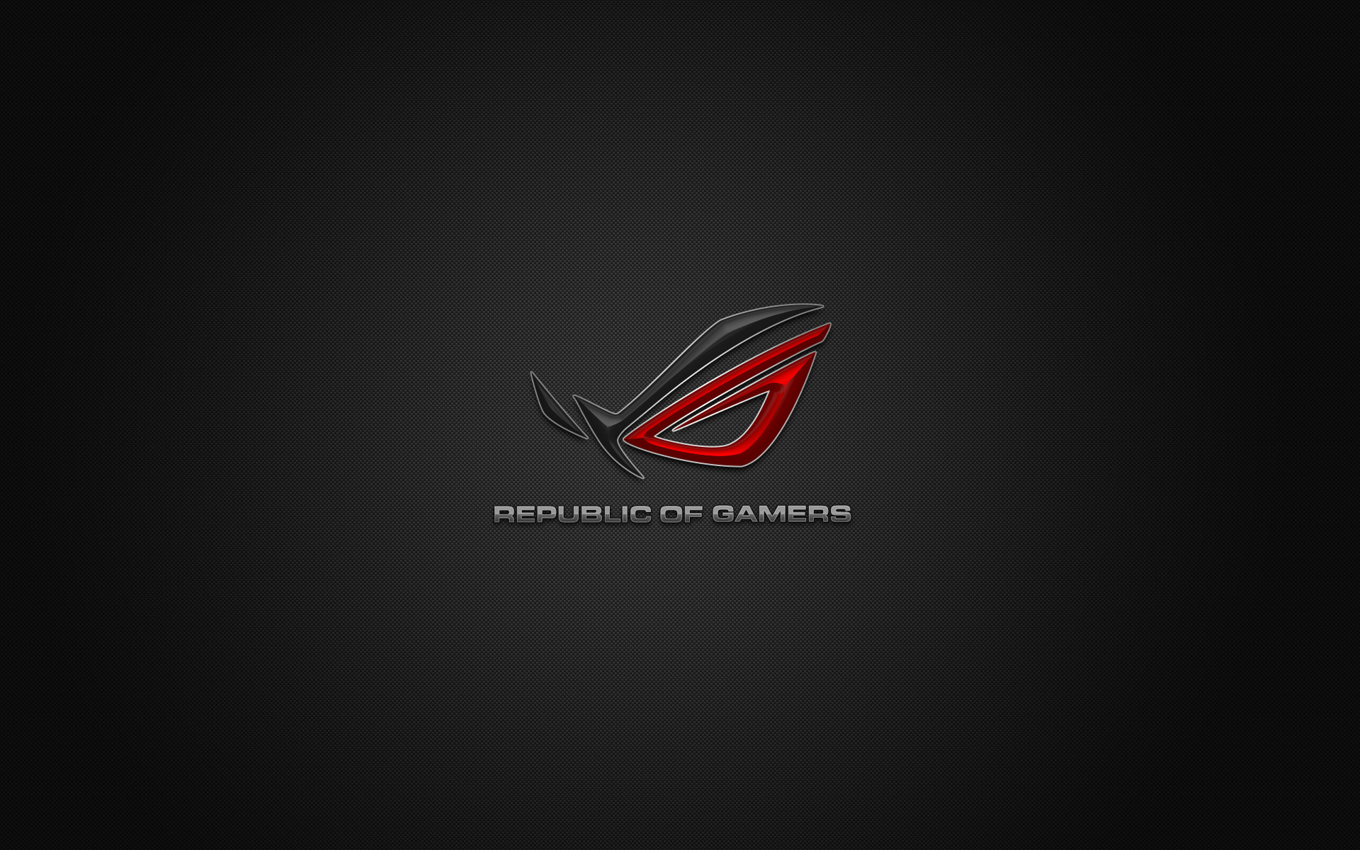 Asus ROG, Logo, Sfondo scuro, Minimalismo, Full HD, wallpaper per portatile
