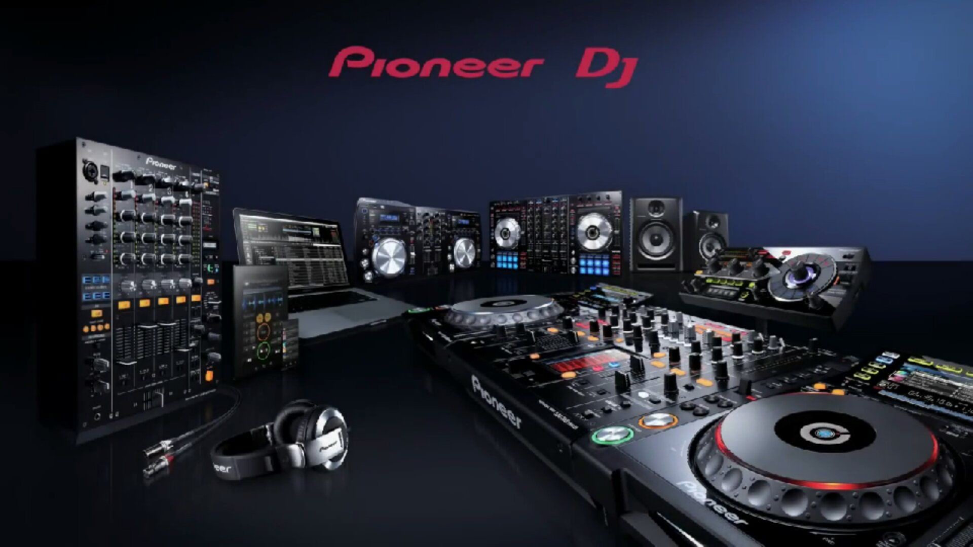 Pioneer DJ, Console DJ, CDJ, Mixer, Full HD 1080p, sfondo desktop