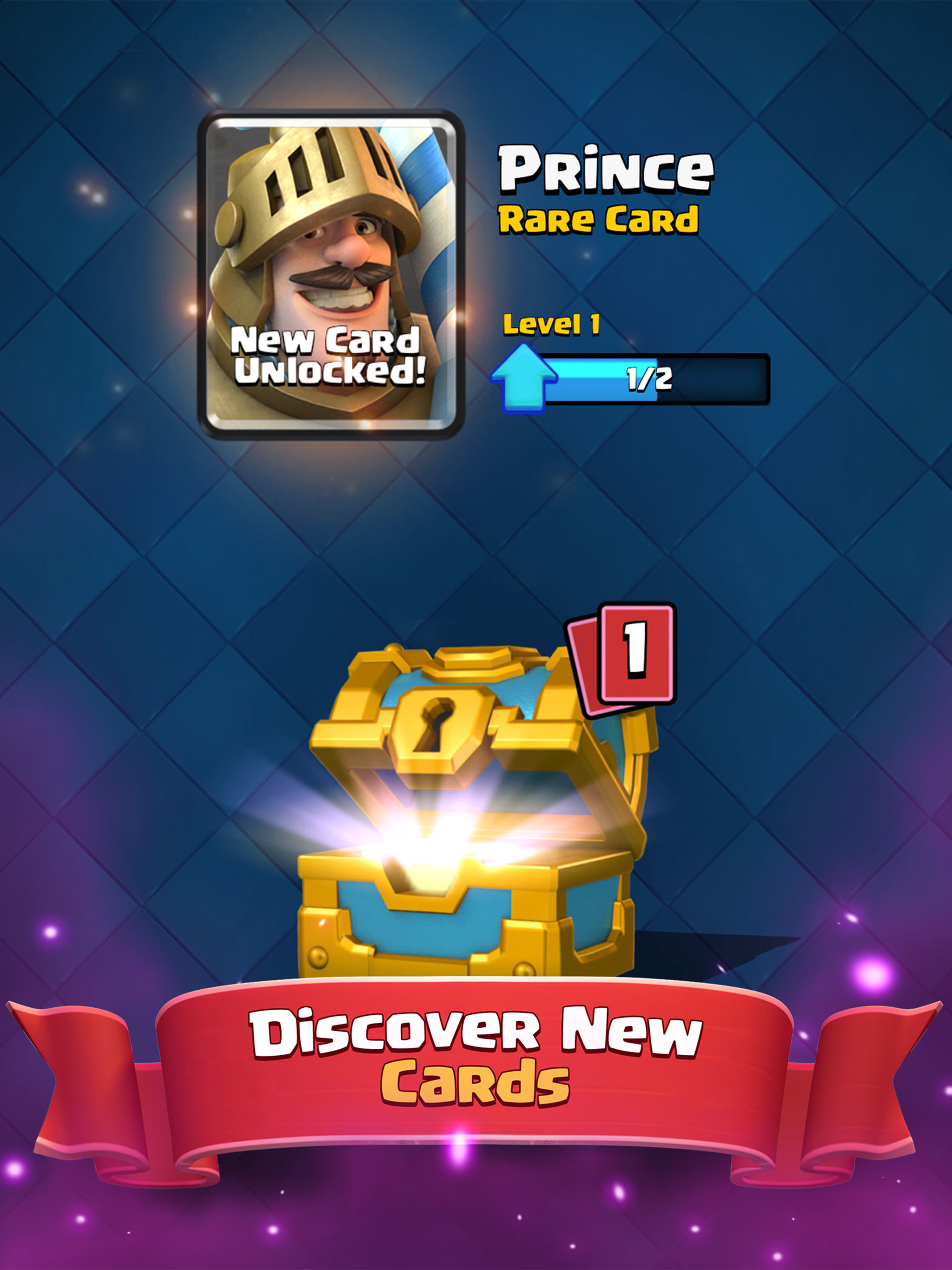Clash Royale, Principe, Carta, Baule, QHD+, schermata di blocco iPad