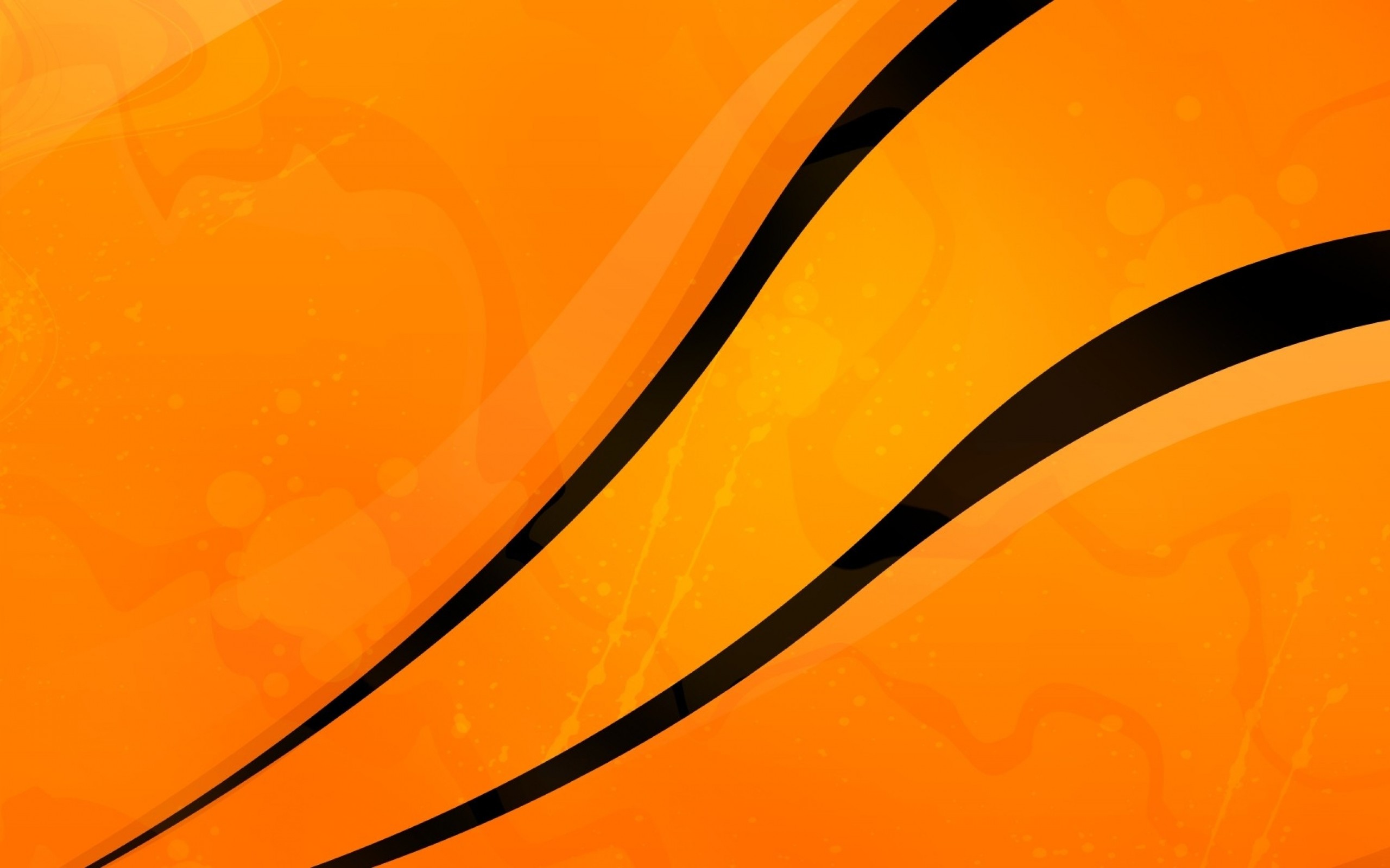 Strisce nere, Astratto, Arancione, 2560x1600, sfondo MacBook Pro