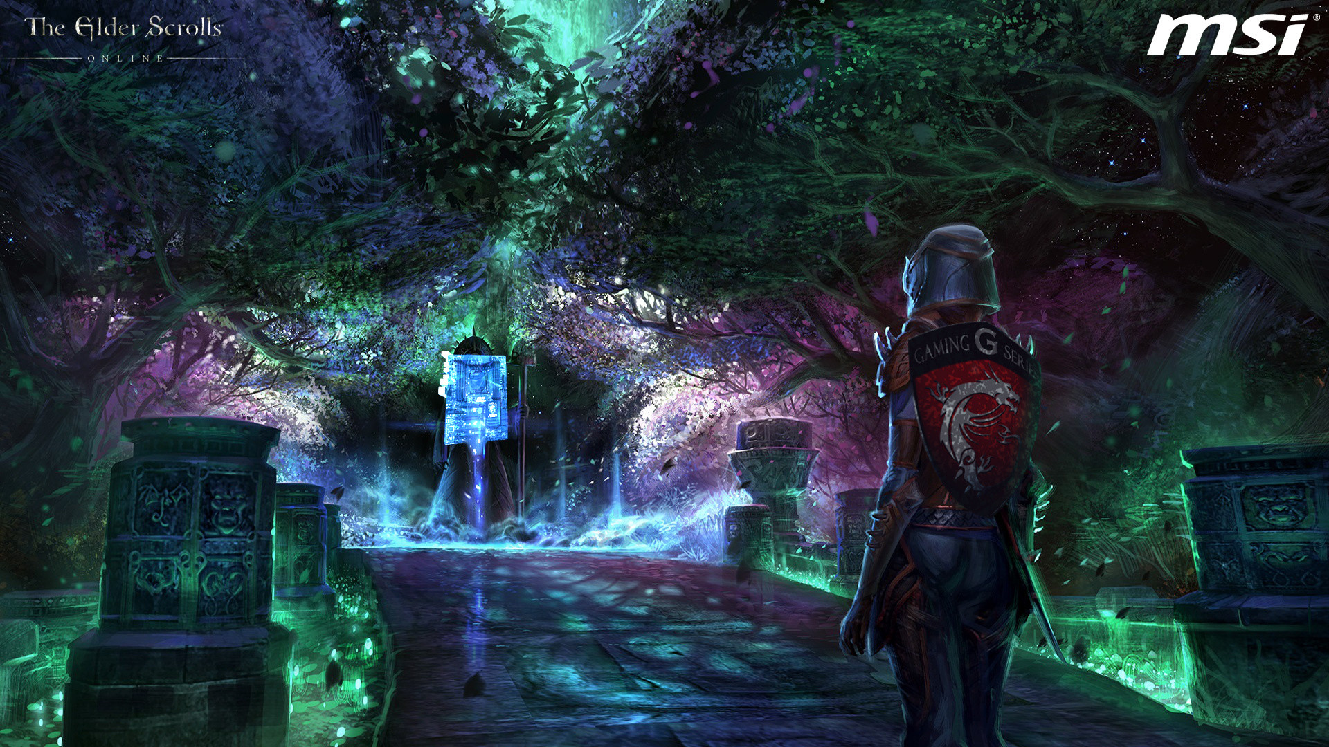 MSI, League of Legends, Fantasy, Foresta, 1920x1080, immagine di sfondo