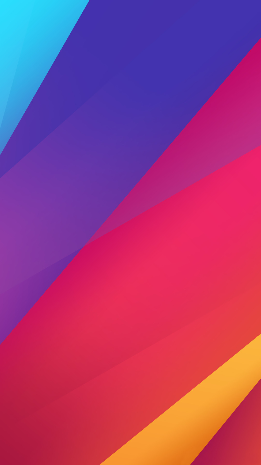 Android 6.0 Marshmallow, Material Design, Geometrico, Rosa, Viola, schermata di blocco iPhone