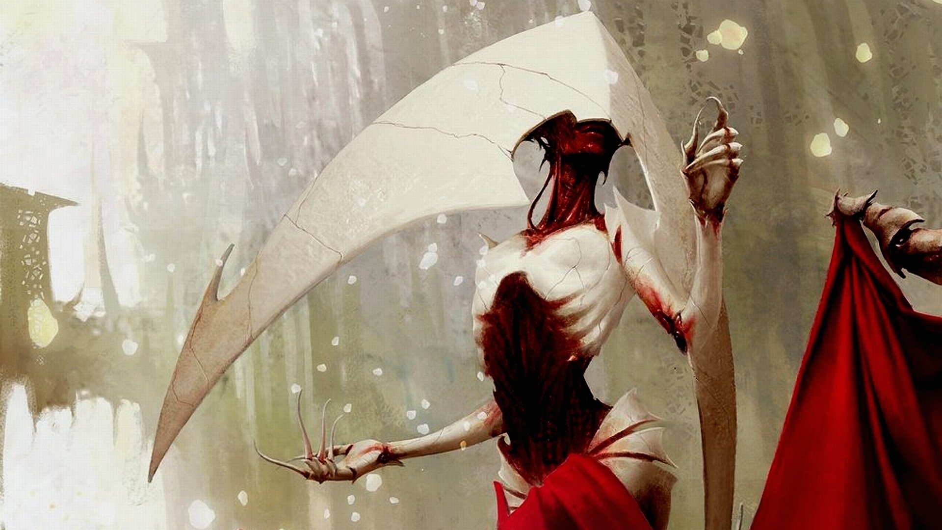 Magic: The Gathering, Phyrexia, Creatura, Lama, 1920x1080, immagine di sfondo