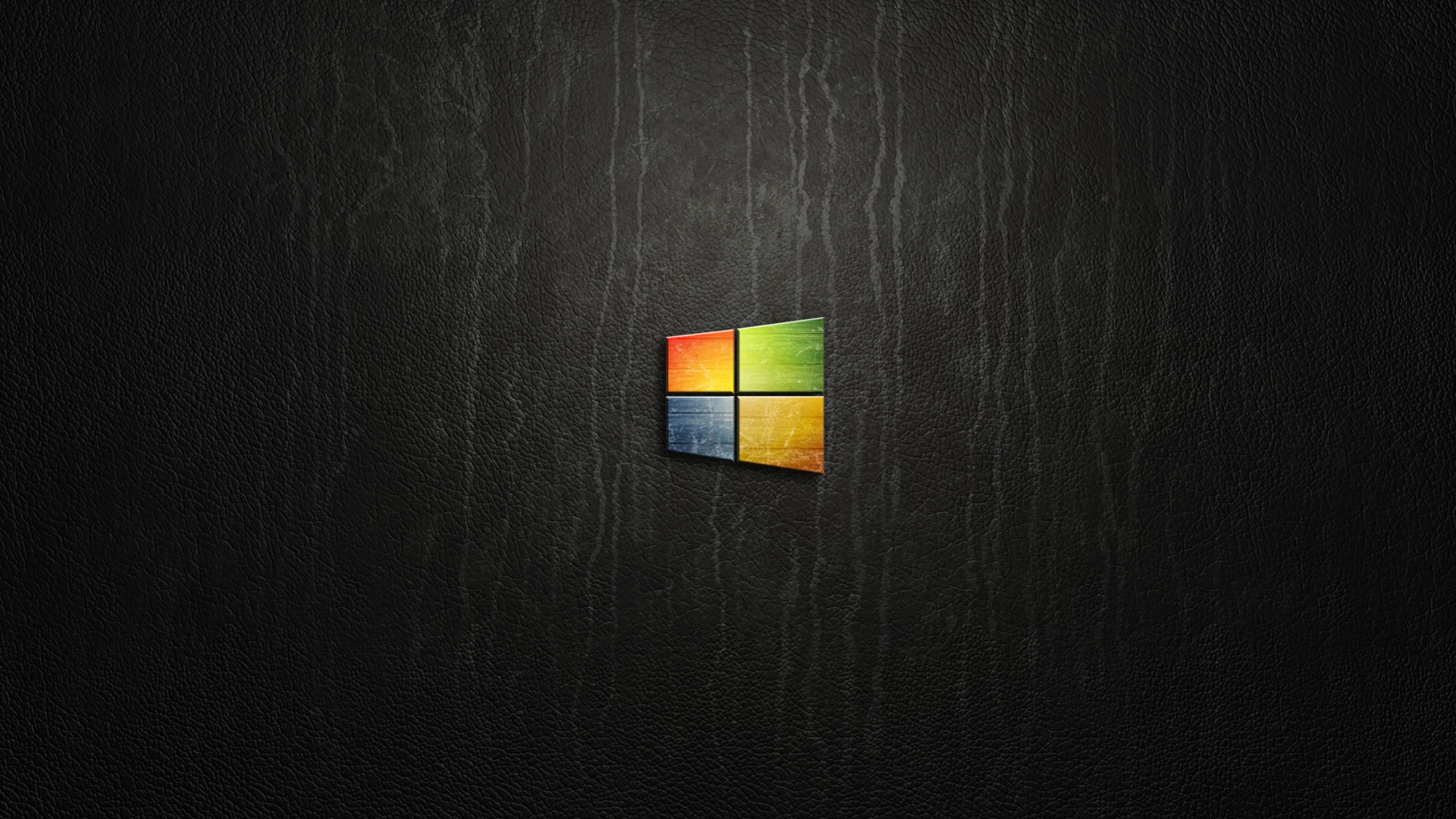 Windows 7, Logo Windows, Sfondo nero, Full HD, wallpaper desktop