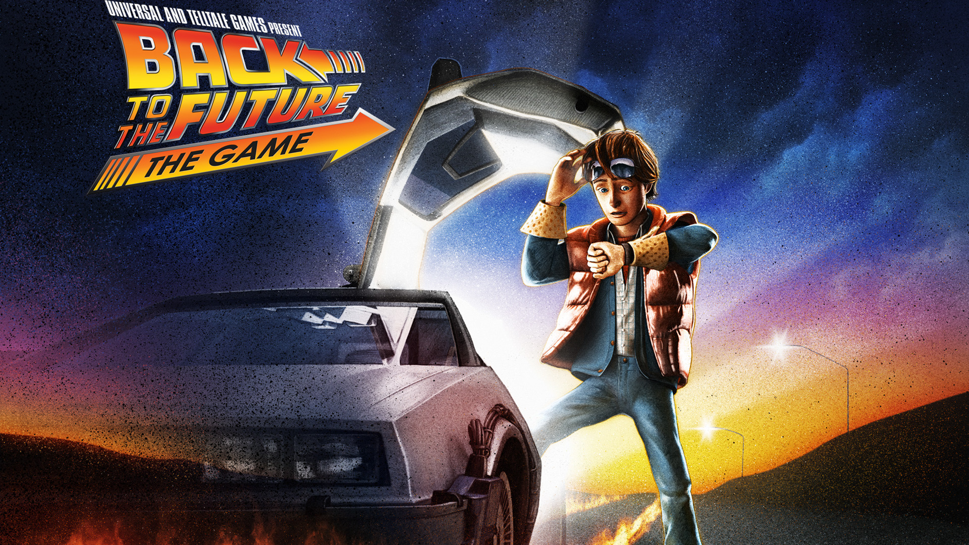 Back to the Future: The Game, Ritorno al futuro, Marty McFly, DeLorean DMC-12, Videogioco, sfondo per PC