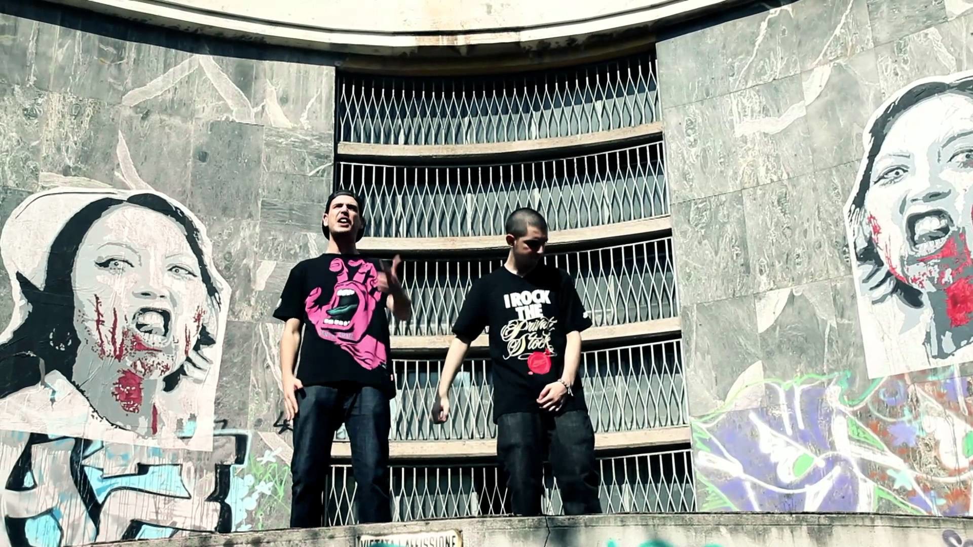 Graffiti, Videoclip, Rap italiano, Full HD, sfondo Windows 11