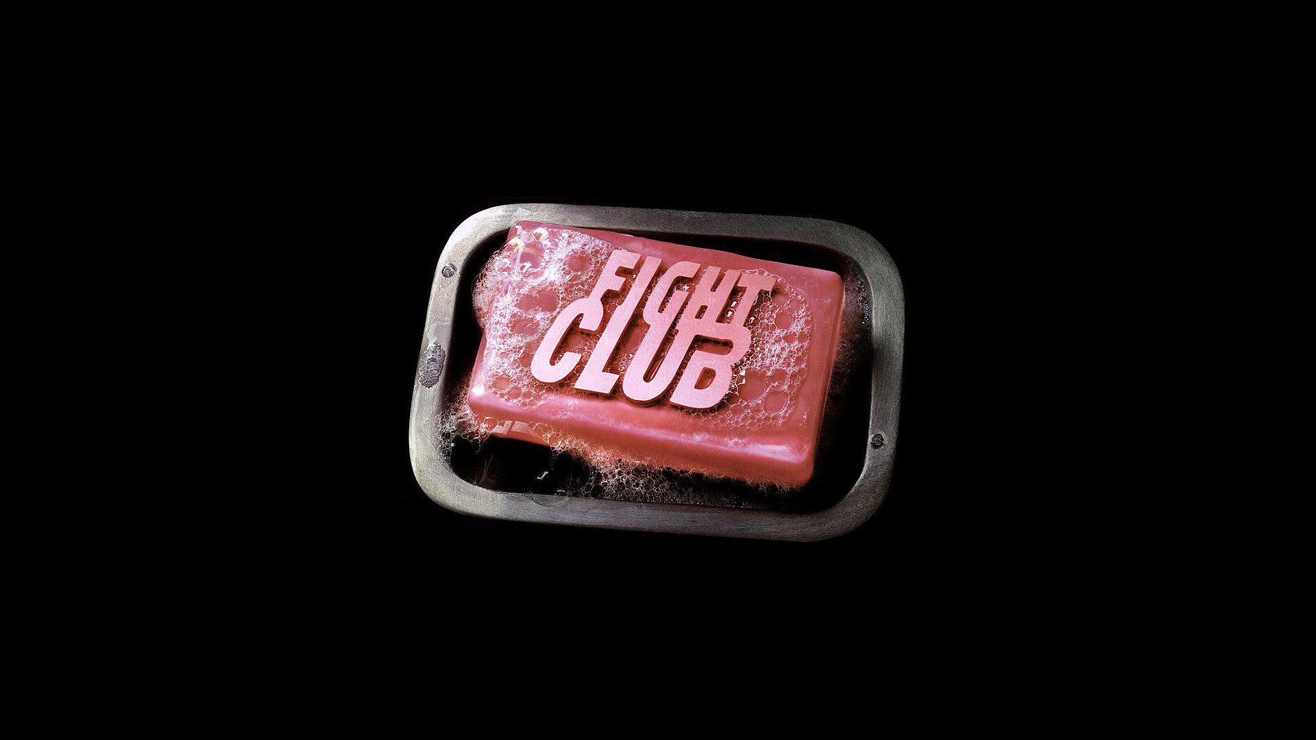 Fight Club, Sapone, Sfondo nero, 1920x1080, wallpaper desktop