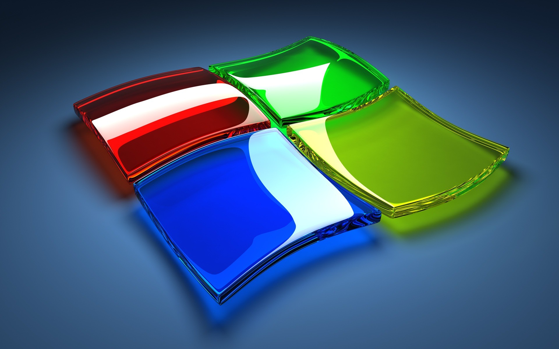 Logo Windows, Vetro, 3D, Colorato, Full HD, sfondo desktop