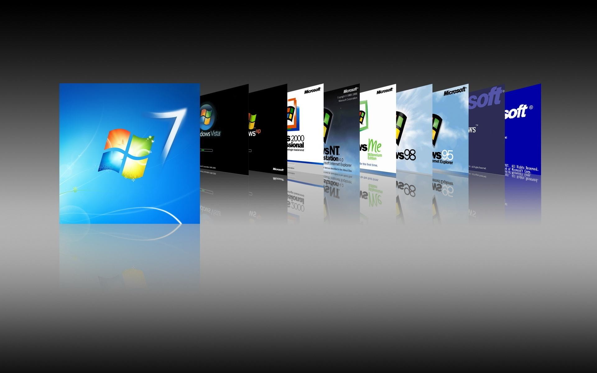 Windows 7, Versioni di Windows, Collezione, 16:10 Full HD, sfondo widescreen
