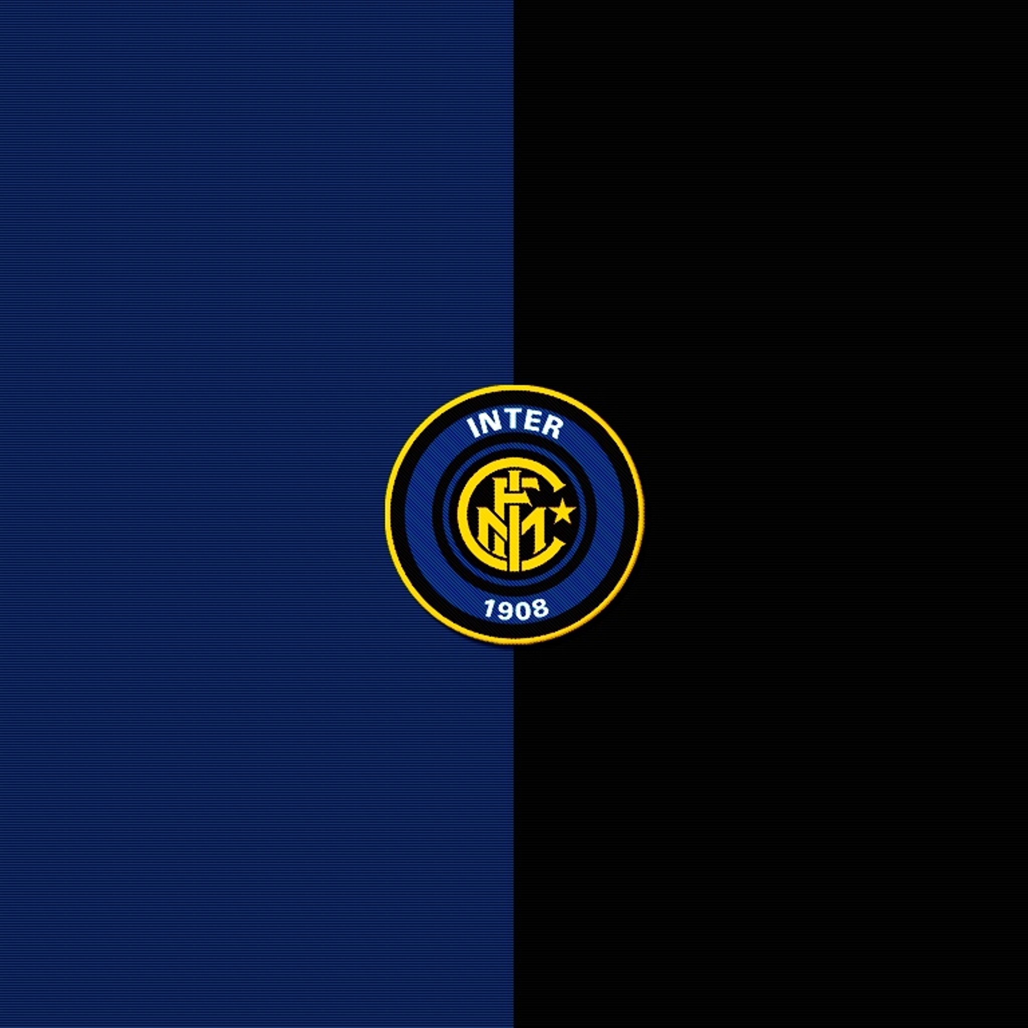 Stemma Inter, Inter, Nerazzurro, Minimalista, sfondo per iPad e tablet