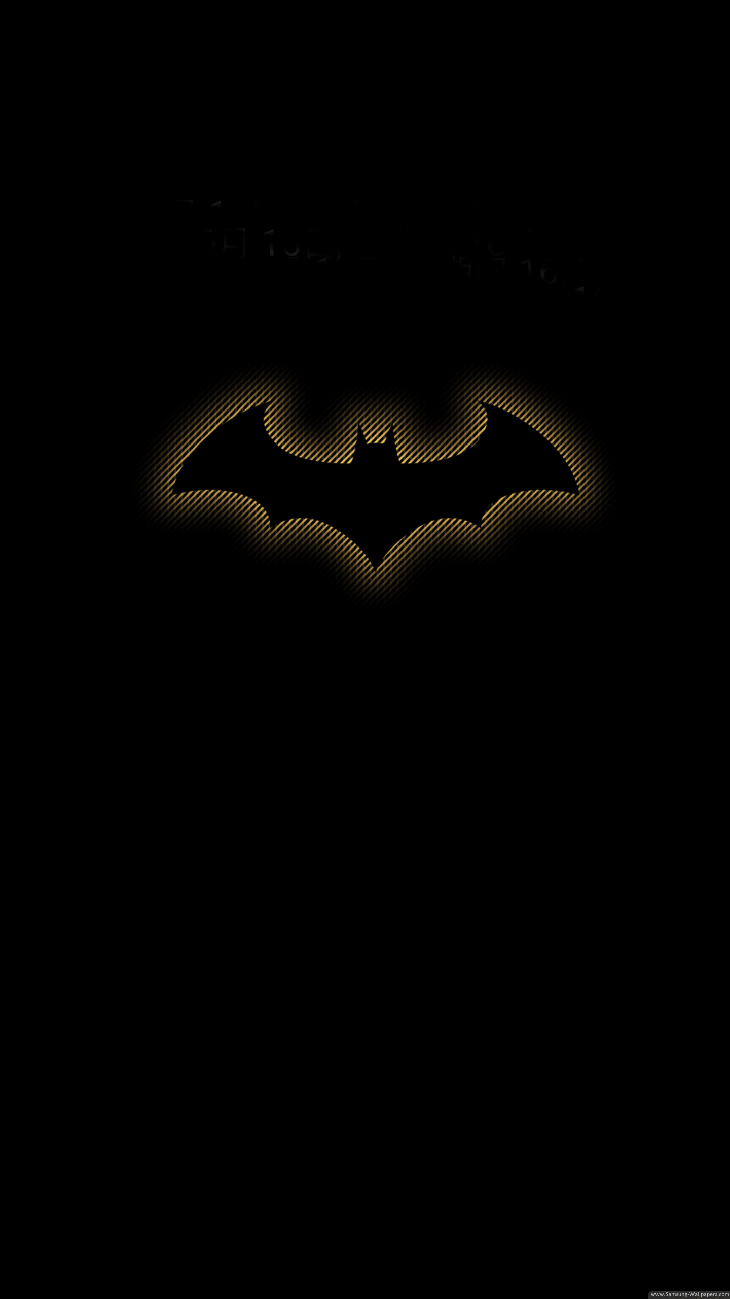 Logo di Batman, Batman, DC Comics, Sfondo nero, wallpaper Samsung S26