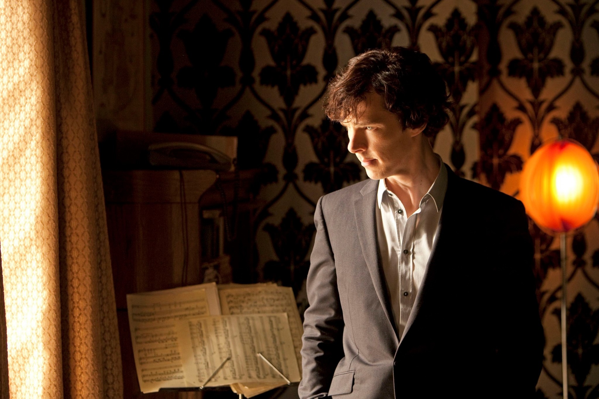Sherlock Holmes, Benedict Cumberbatch, Sherlock, 221B Baker Street, Spartiti, sfondo desktop