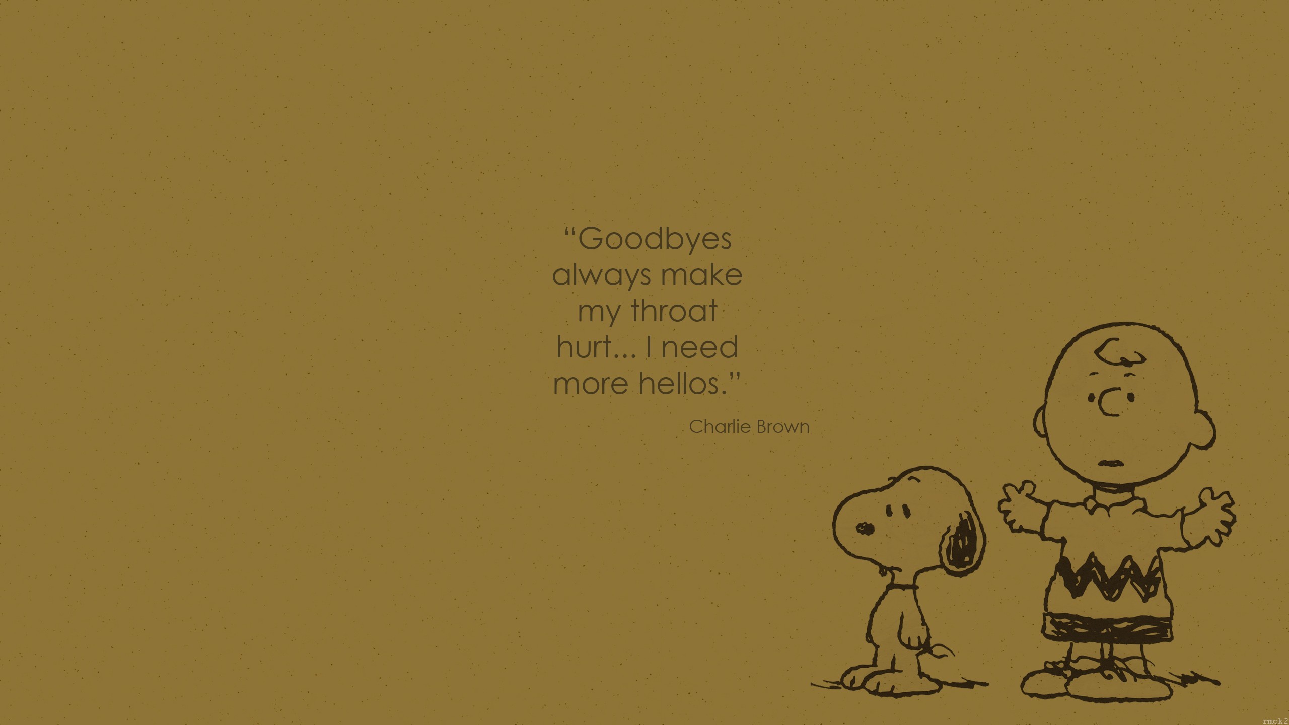 Snoopy, Charlie Brown, Citazione, 2560x1440, wallpaper desktop