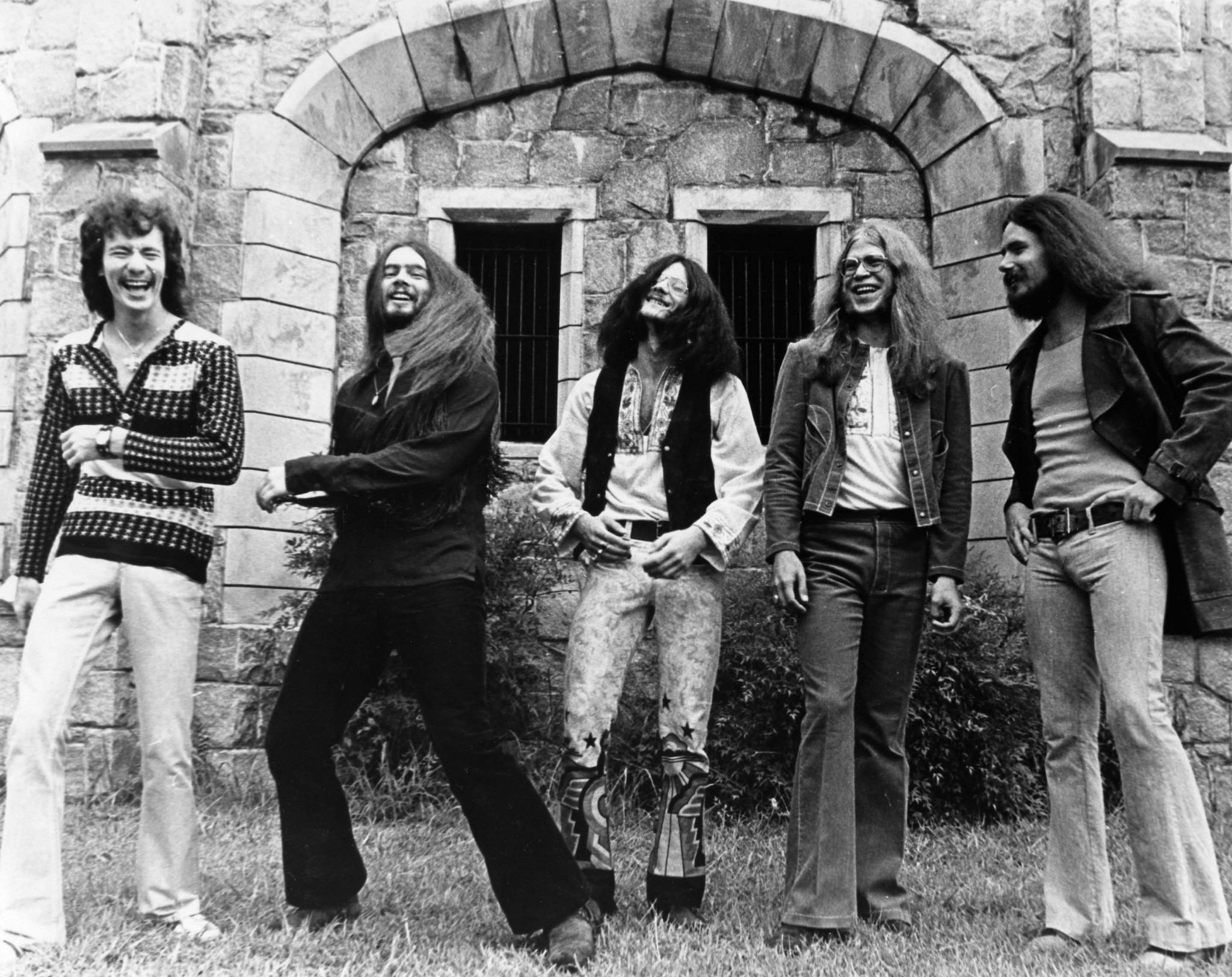 Band rock, Anni '70, Bianco e nero, Full HD, sfondo desktop