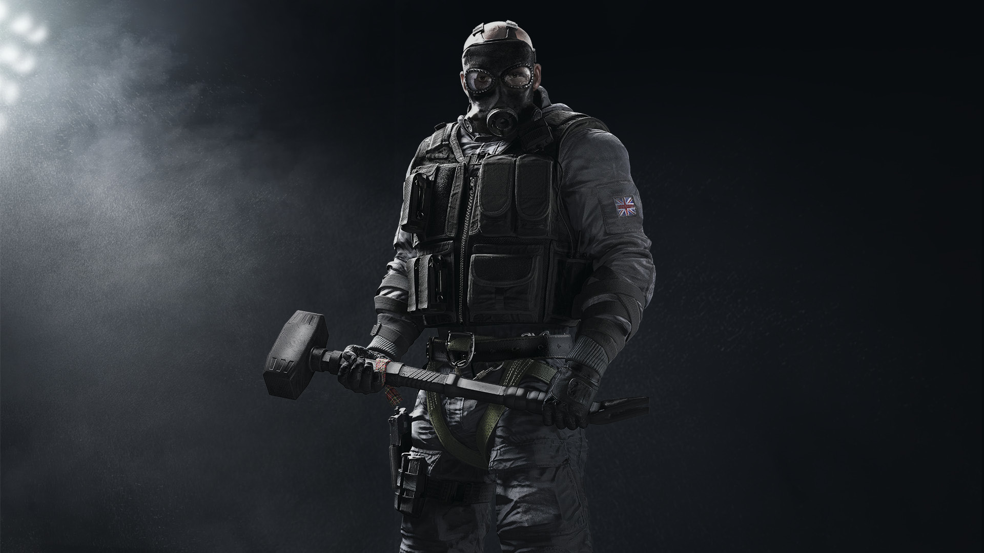 Tom Clancy's Rainbow Six Siege, Sledge, Martello, SAS, 16:9 Full HD, sfondo widescreen