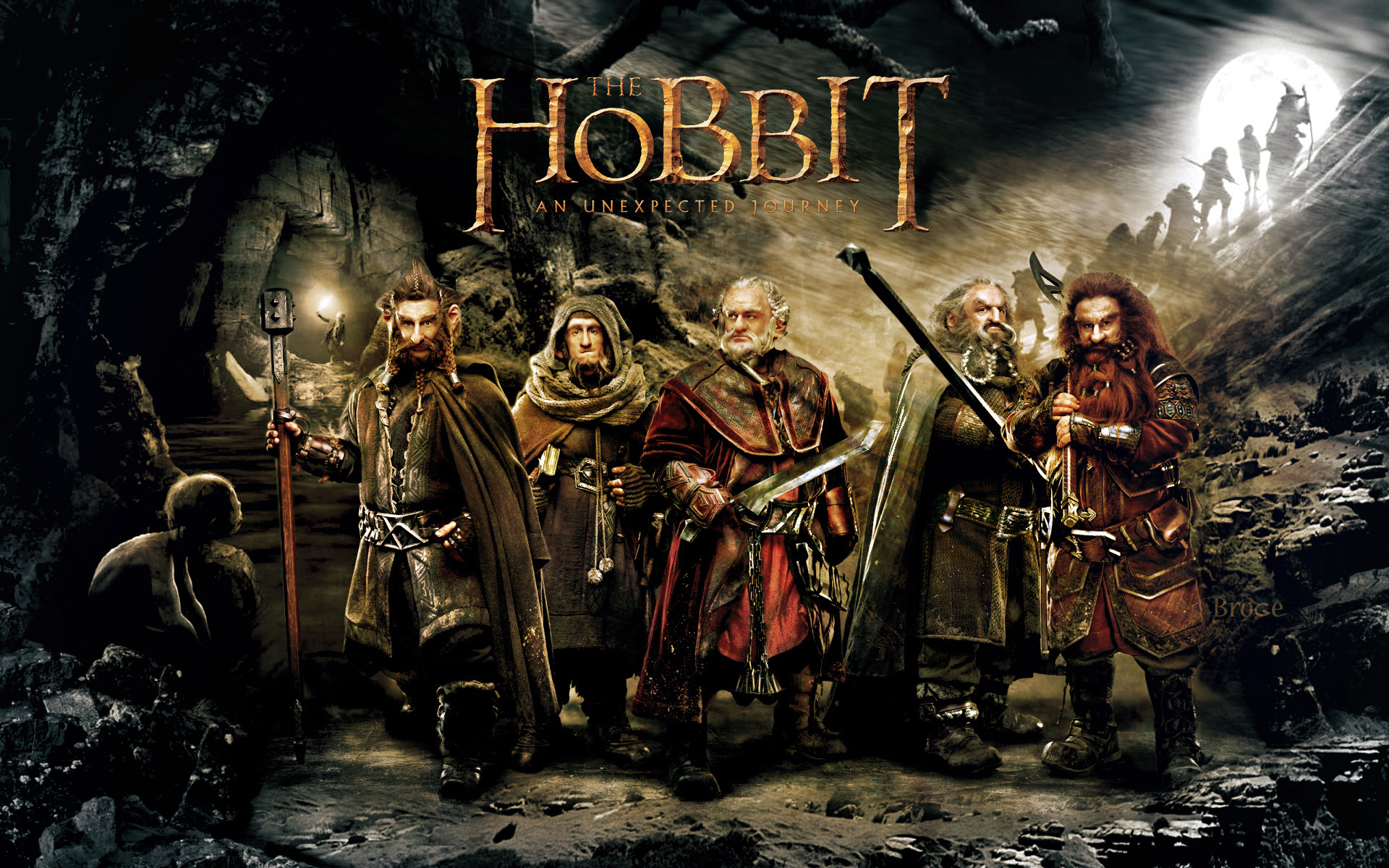 Thorin Scudodiquercia, Compagnia di Thorin, Nani, Lo Hobbit: Un viaggio inaspettato, immagine di sfondo