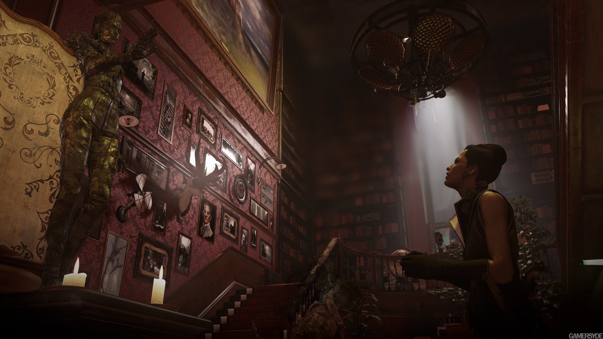 Dishonored 2, Scena di gioco, Interno, Luce, Full HD, sfondo desktop