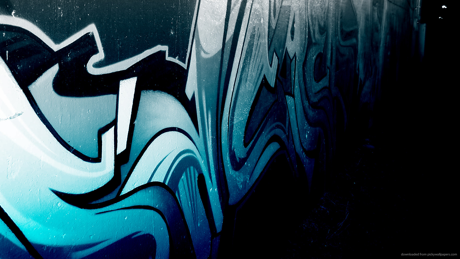 Graffiti, Astratto, Blu, Scuro, 1920x1080, sfondo per PC