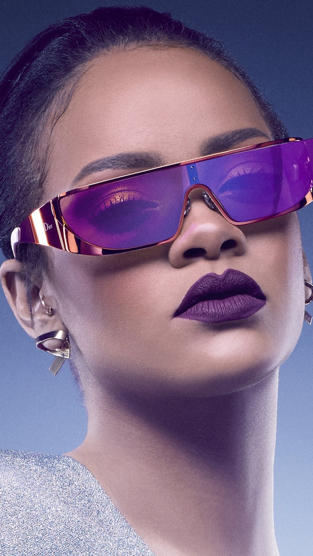 Rihanna, Occhiali da sole, Ritratto, Full HD, schermata di blocco del cellulare