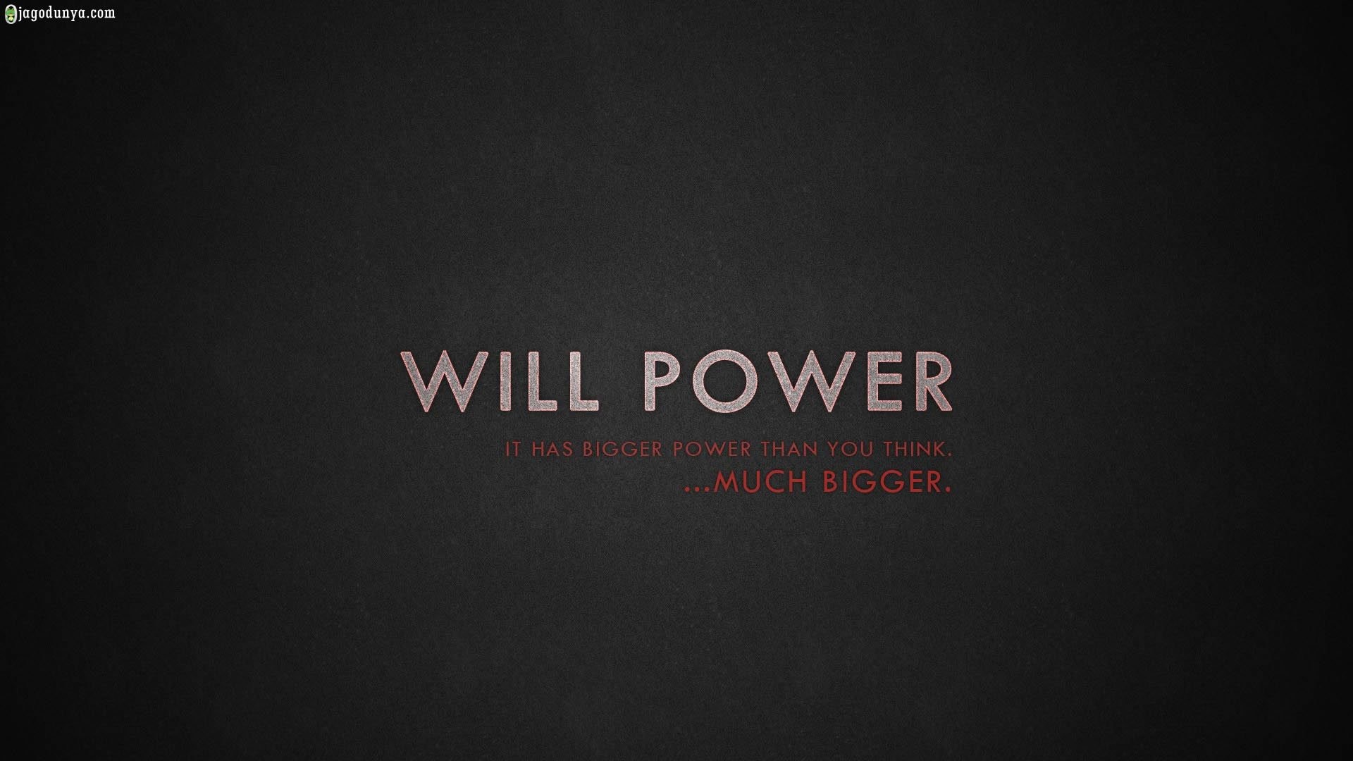 Will Power, Tipografia, Grigio scuro, Citazione, Minimalista, Full HD, sfondo Windows 11