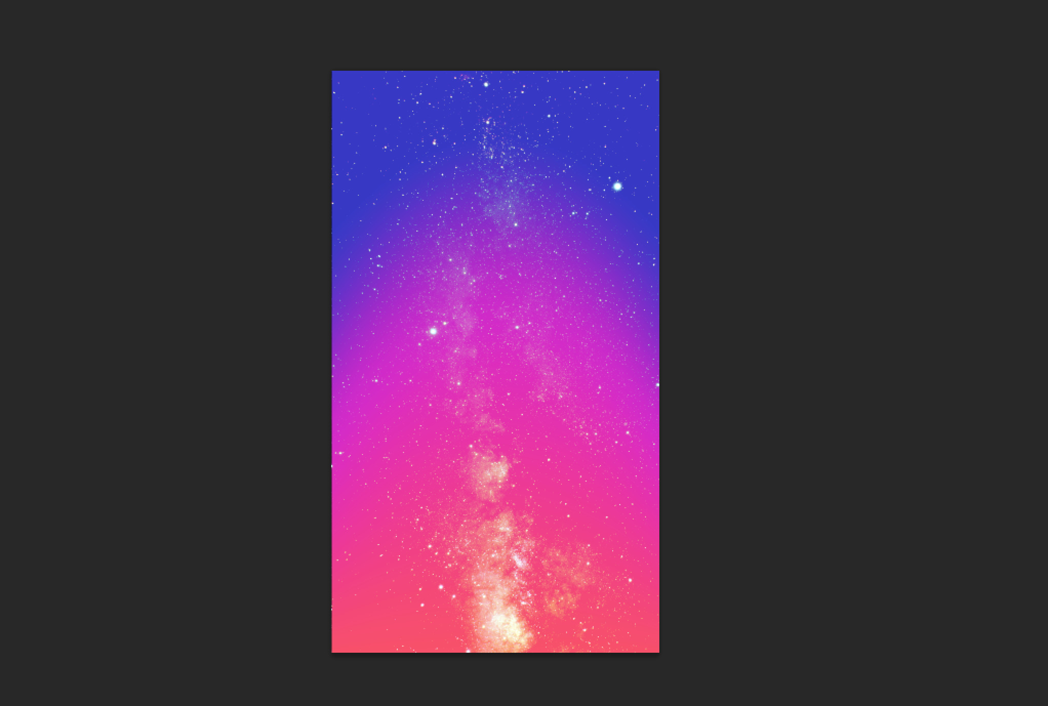 Via Lattea, Sfumatura, Rosa, Viola, Cielo stellato, Full HD, sfondo per PC e portatile