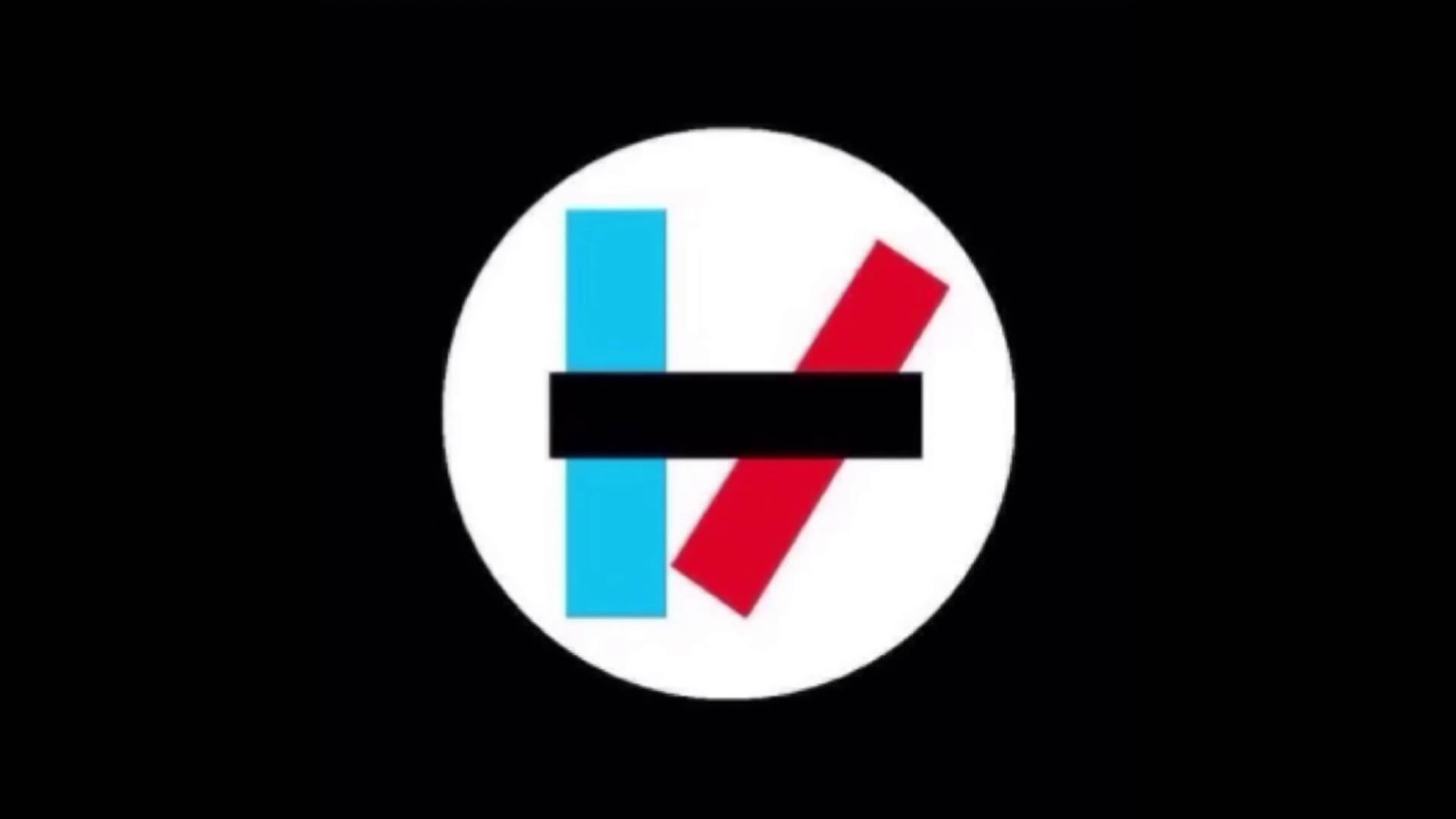 Twenty One Pilots, Logo, Sfondo nero, Minimalismo, 1920x1080, wallpaper desktop