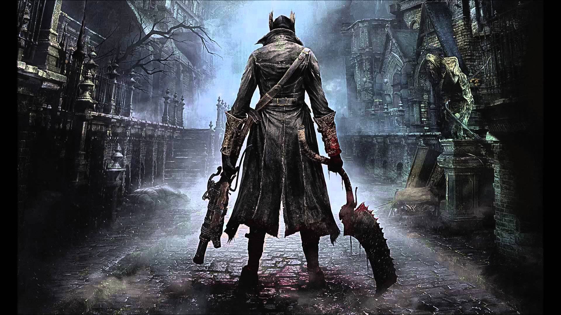 Bloodborne, Cacciatore, Yharnam, Videogioco, 16:9 Full HD, sfondo widescreen