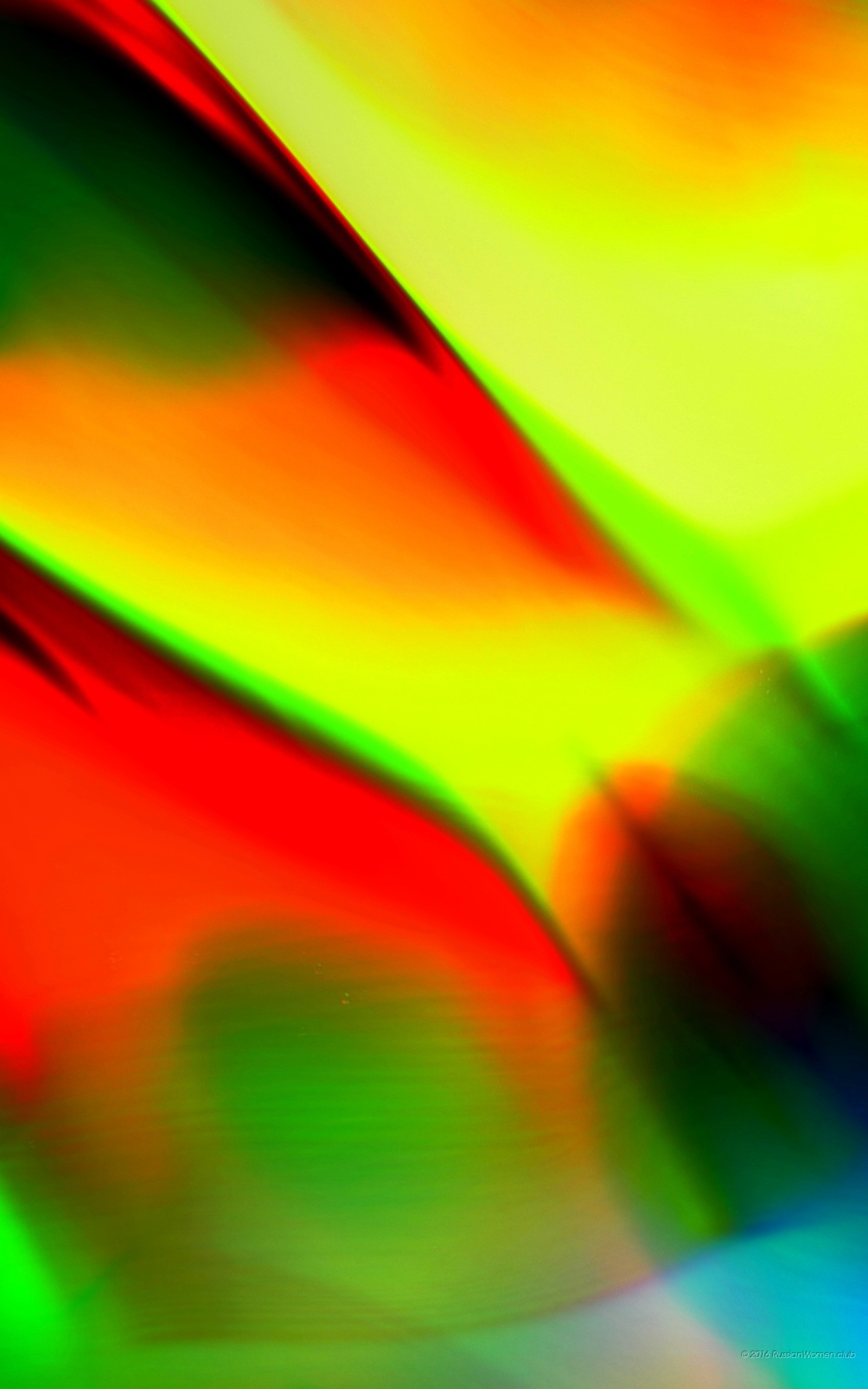 Sfumature, Rosso e verde, Astratto, QHD+, sfondo per iPhone e Android