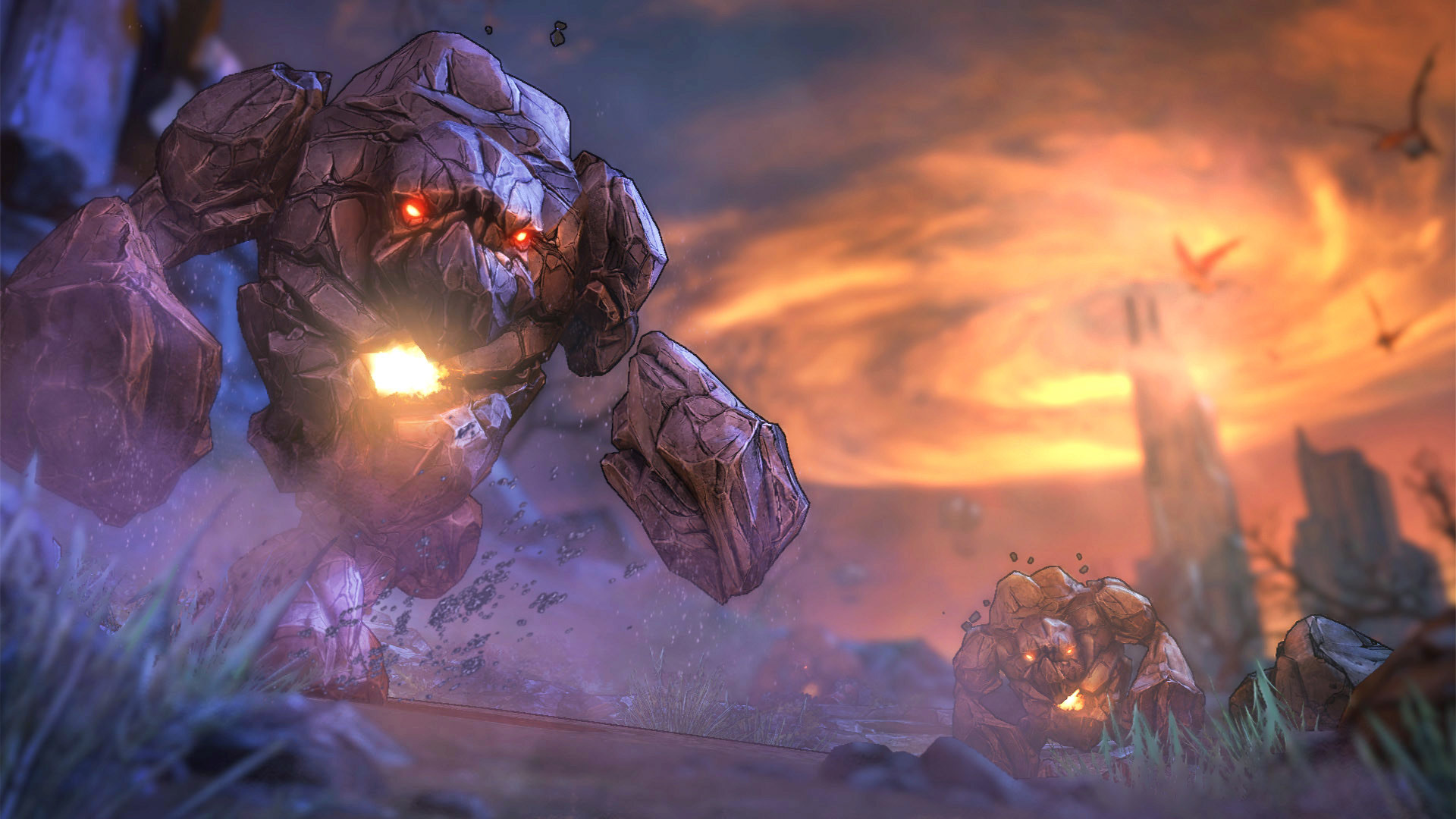 Golem, Clash of Clans, Battaglia, Fuoco, Full HD, sfondo Windows 11