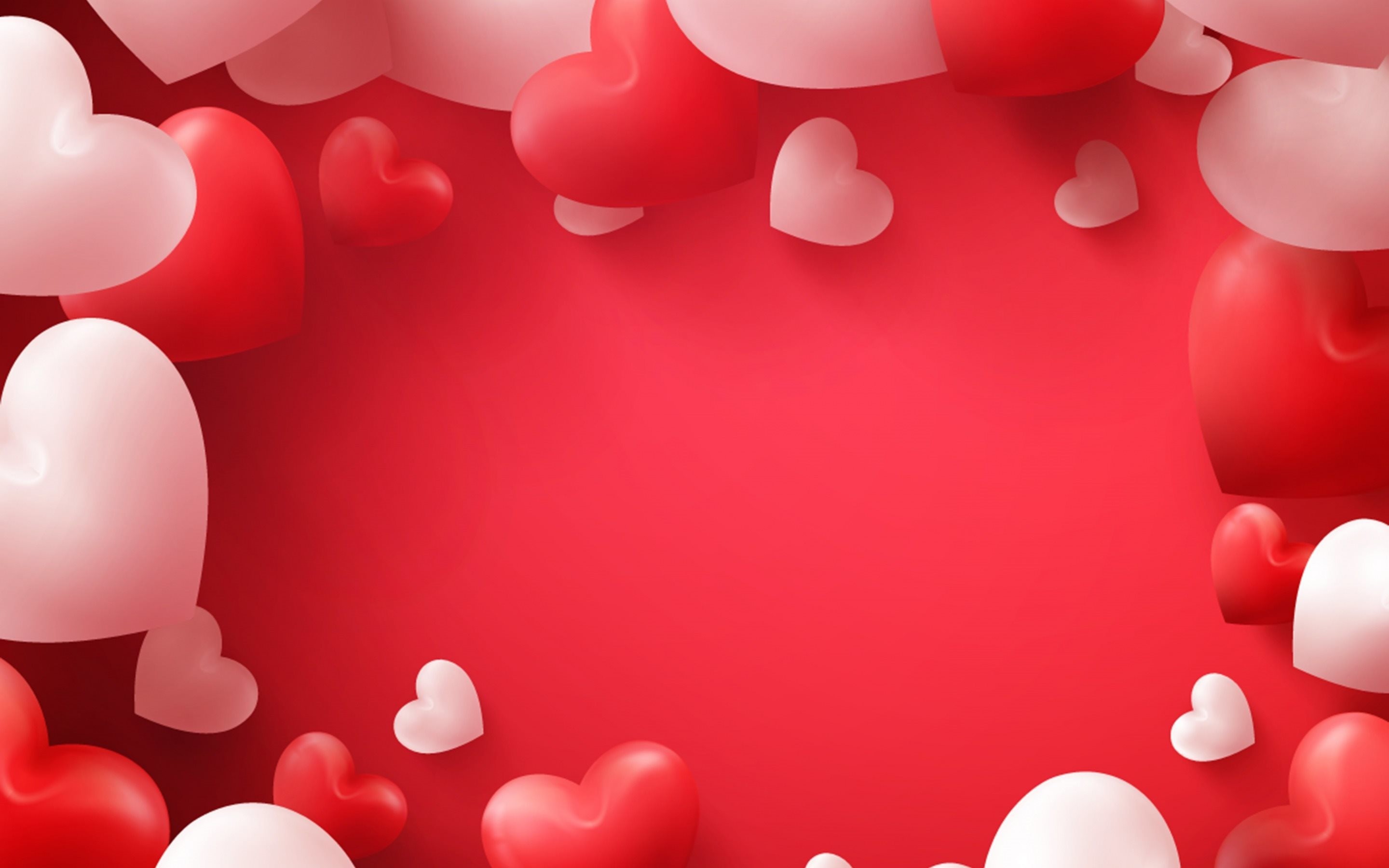 Cuori, Cornice, Rosso, San Valentino, 16:10 2K, sfondo widescreen