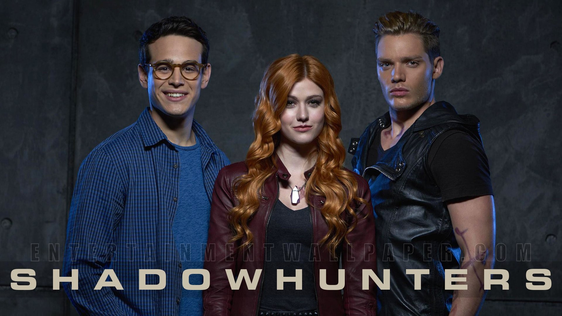 Shadowhunters, Alberto Rosende, Katherine McNamara, Dominic Sherwood, Simon Lewis, Clary Fray, Jace Wayland, wallpaper desktop