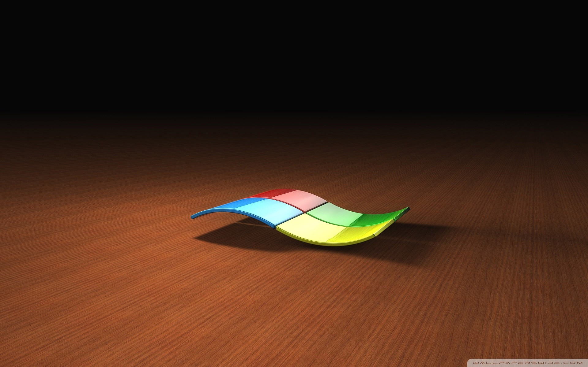 Logo Windows, 3D, Legno, Full HD, sfondo per PC