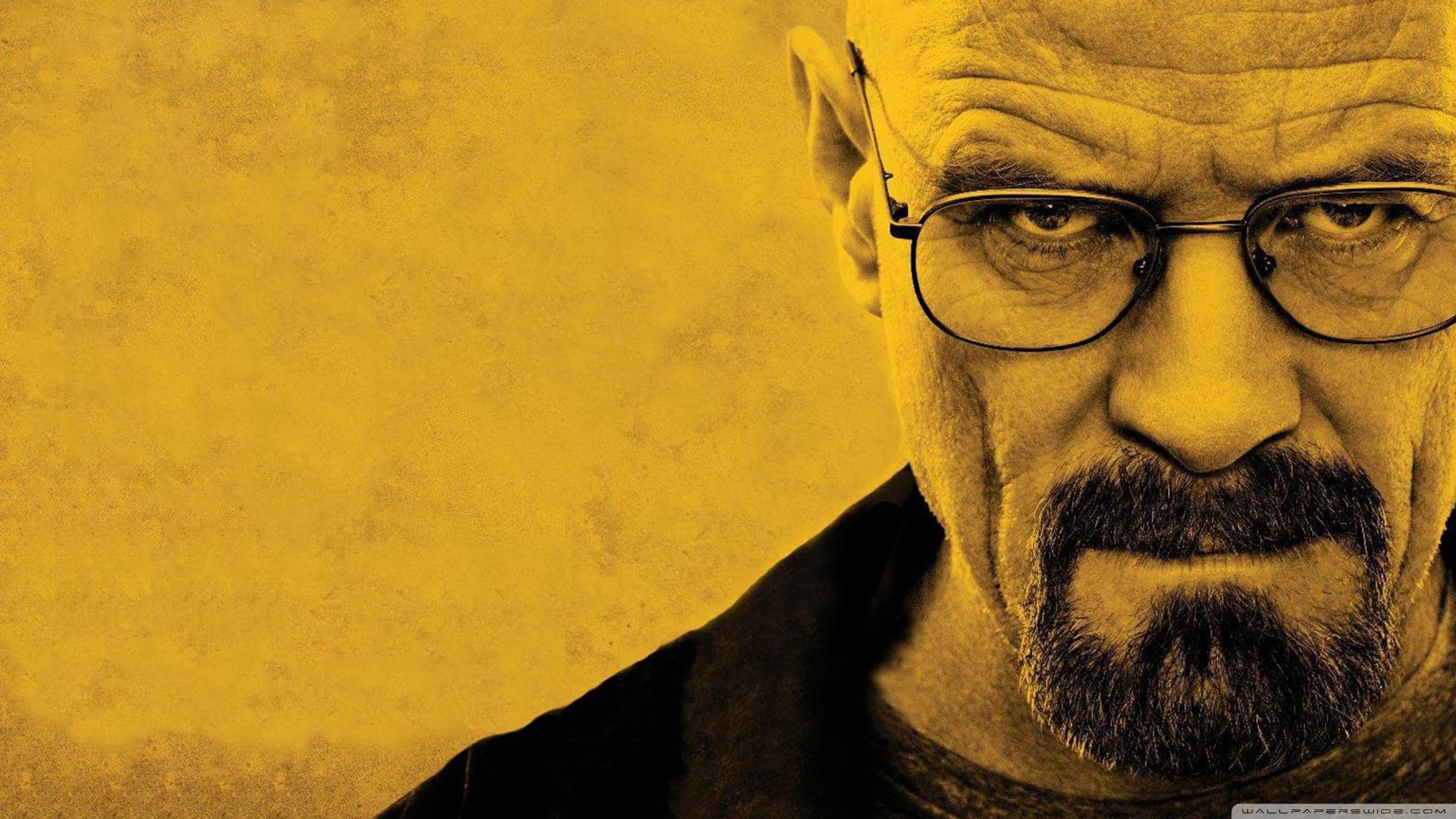 Walter White, Bryan Cranston, Breaking Bad, Primo piano, Giallo, sfondo desktop 2K