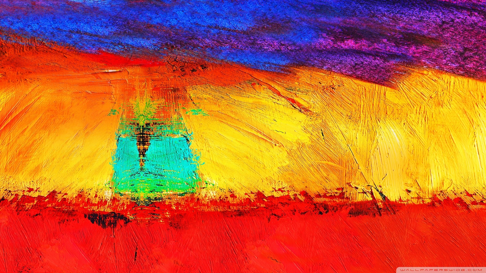Samsung Galaxy Note 3, Pittura a olio, Pennellate, Colori vivaci, sfondo per portatile