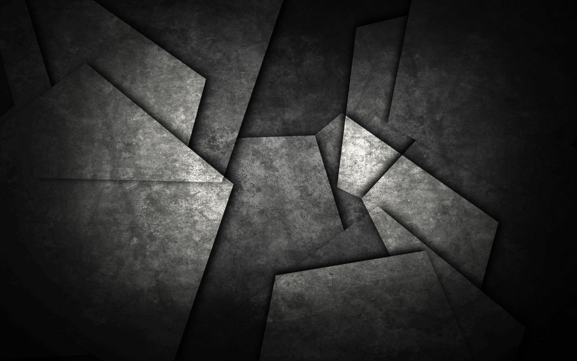 Frammenti geometrici, Grigio, Texture, Astratto, 1920x1200, immagine di sfondo