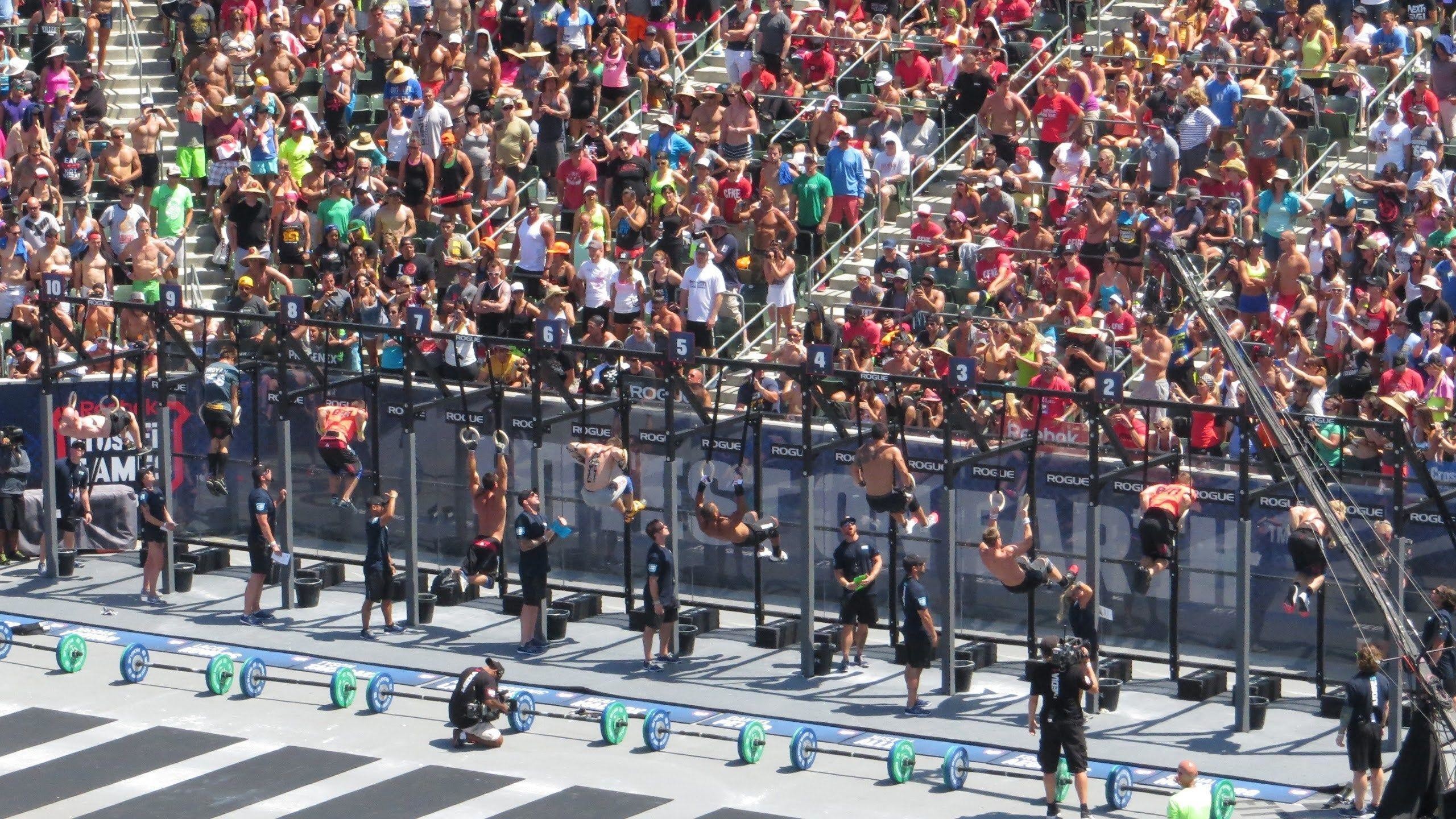 CrossFit Games, Pubblico, Arena, Atleti, 2K, sfondo per portatile