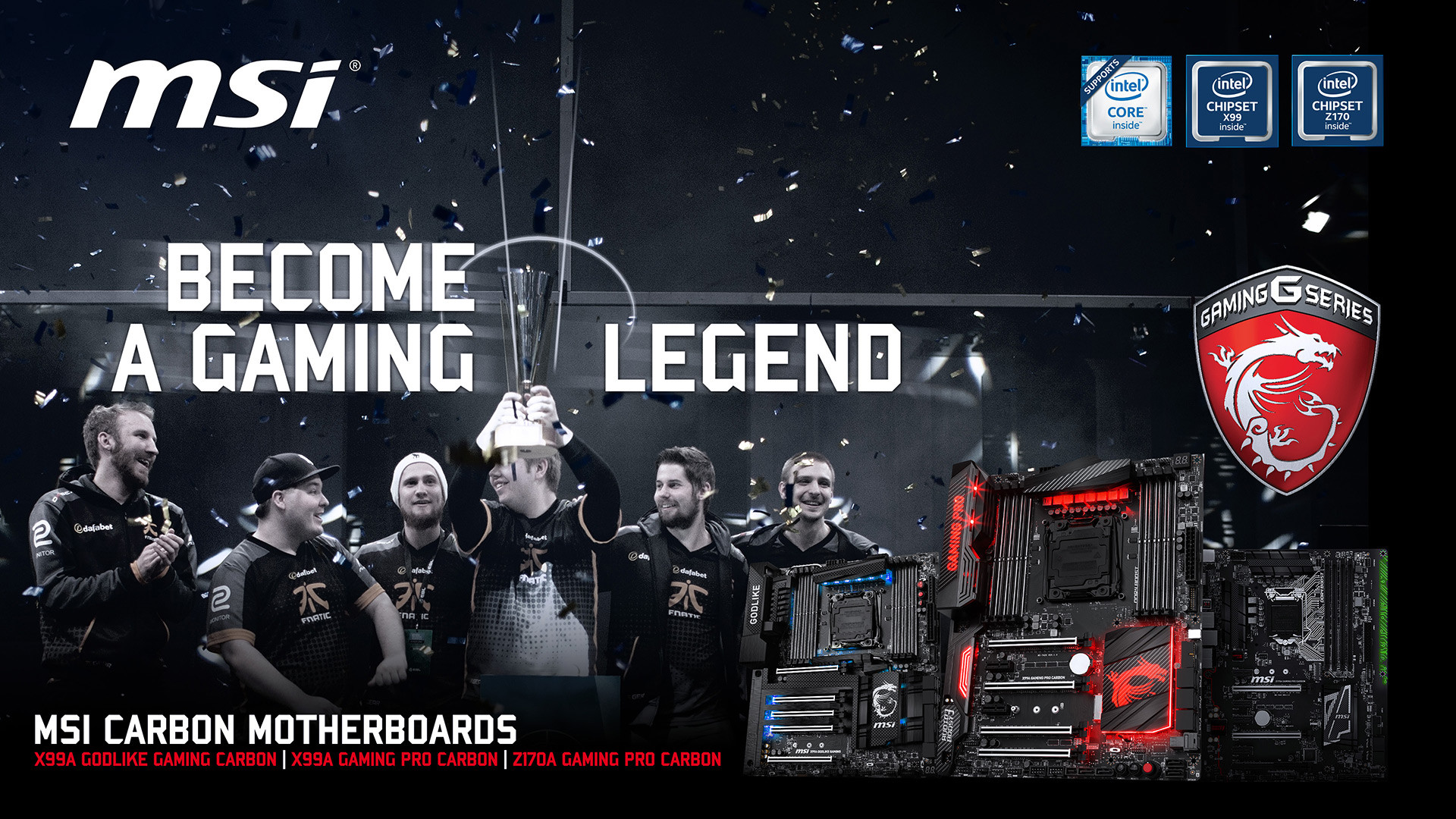 MSI, Fnatic, Become a Gaming Legend, Esports, Scheda madre, 1920x1080, immagine di sfondo