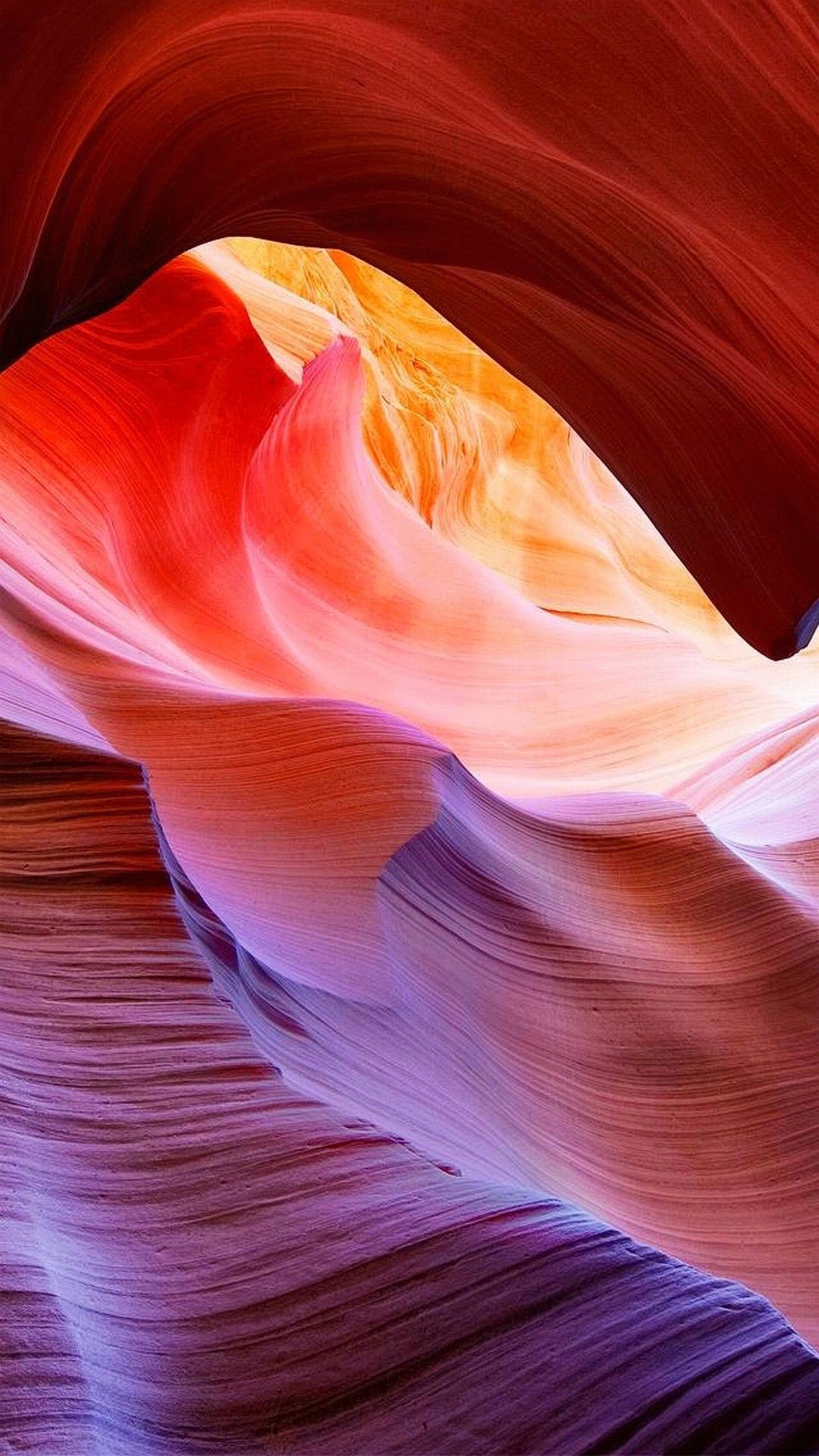 Antelope Canyon, Arizona, Arenaria, Canyon, QHD+, sfondo Samsung S25 Edge