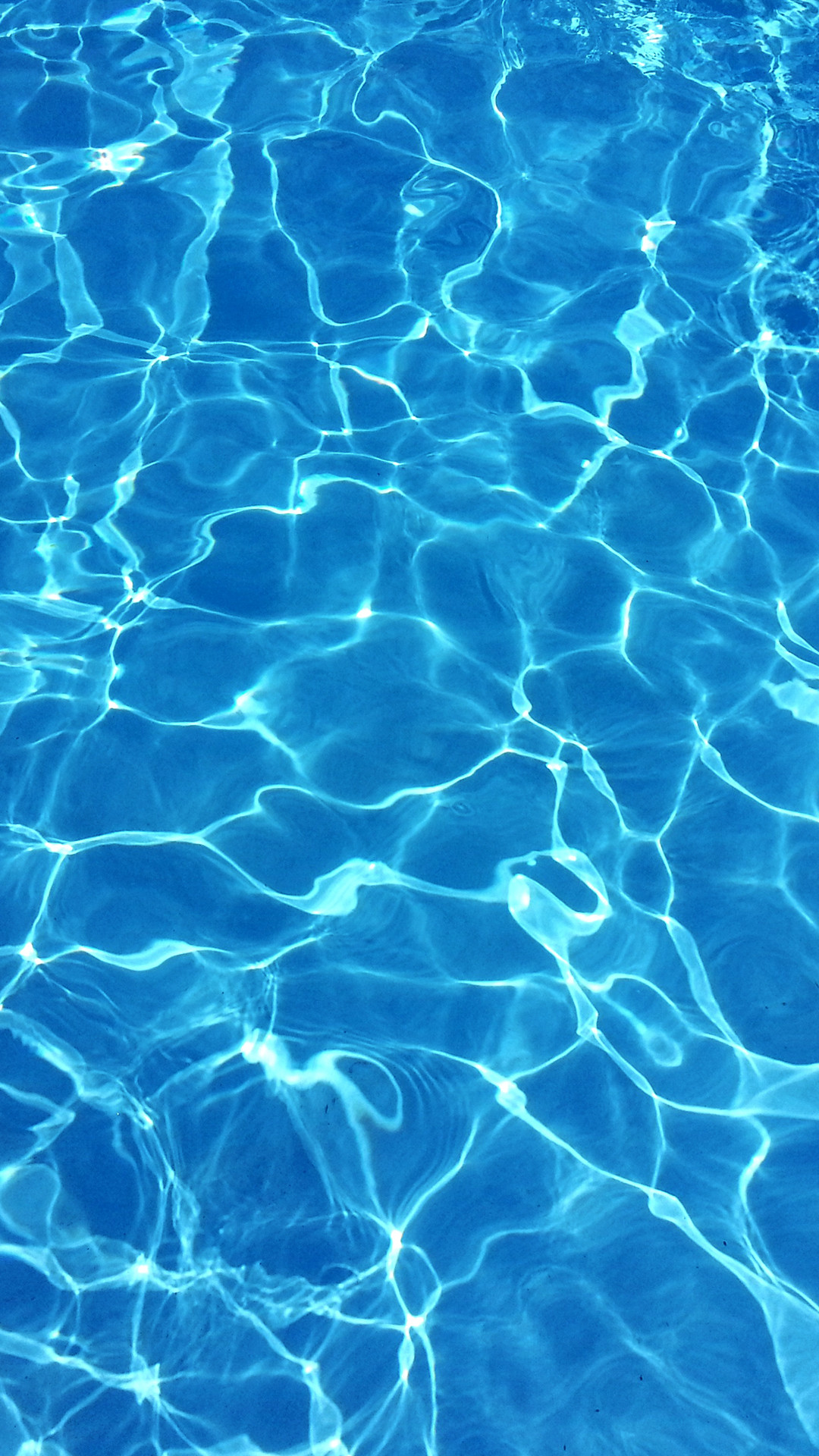 Acqua della piscina, Riflessi, Azzurro, Full HD, sfondo per iPhone e Android