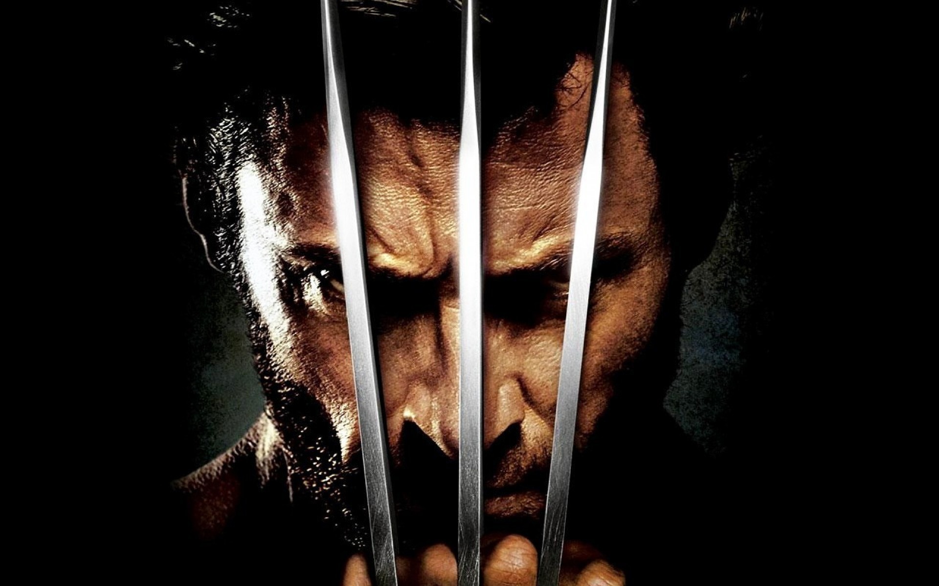 Wolverine, Hugh Jackman, Artigli, Primo piano, 16:10 Full HD, sfondo widescreen