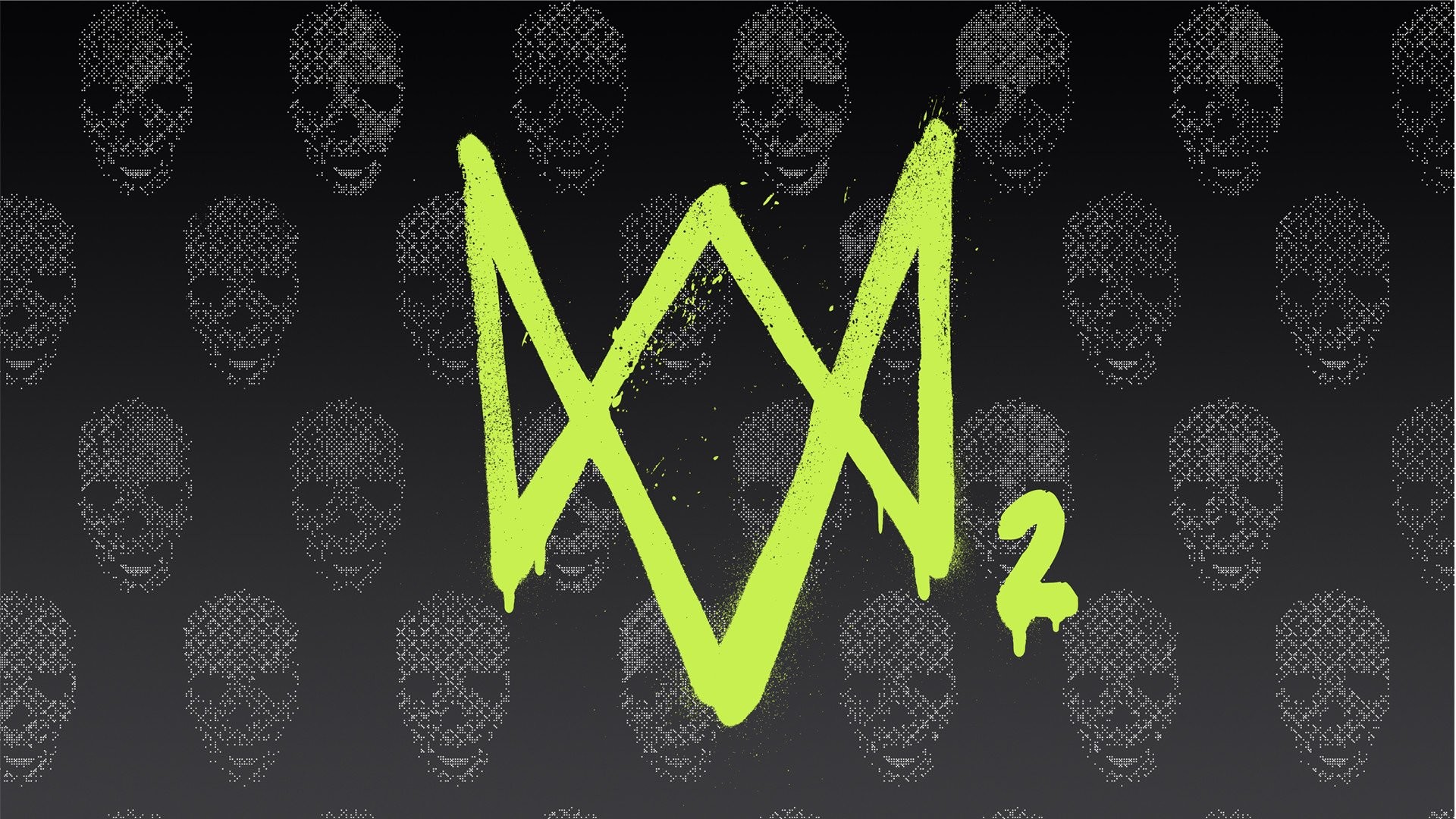 Watch Dogs 2, DedSec, Logo, Teschi, Full HD, sfondo per PC