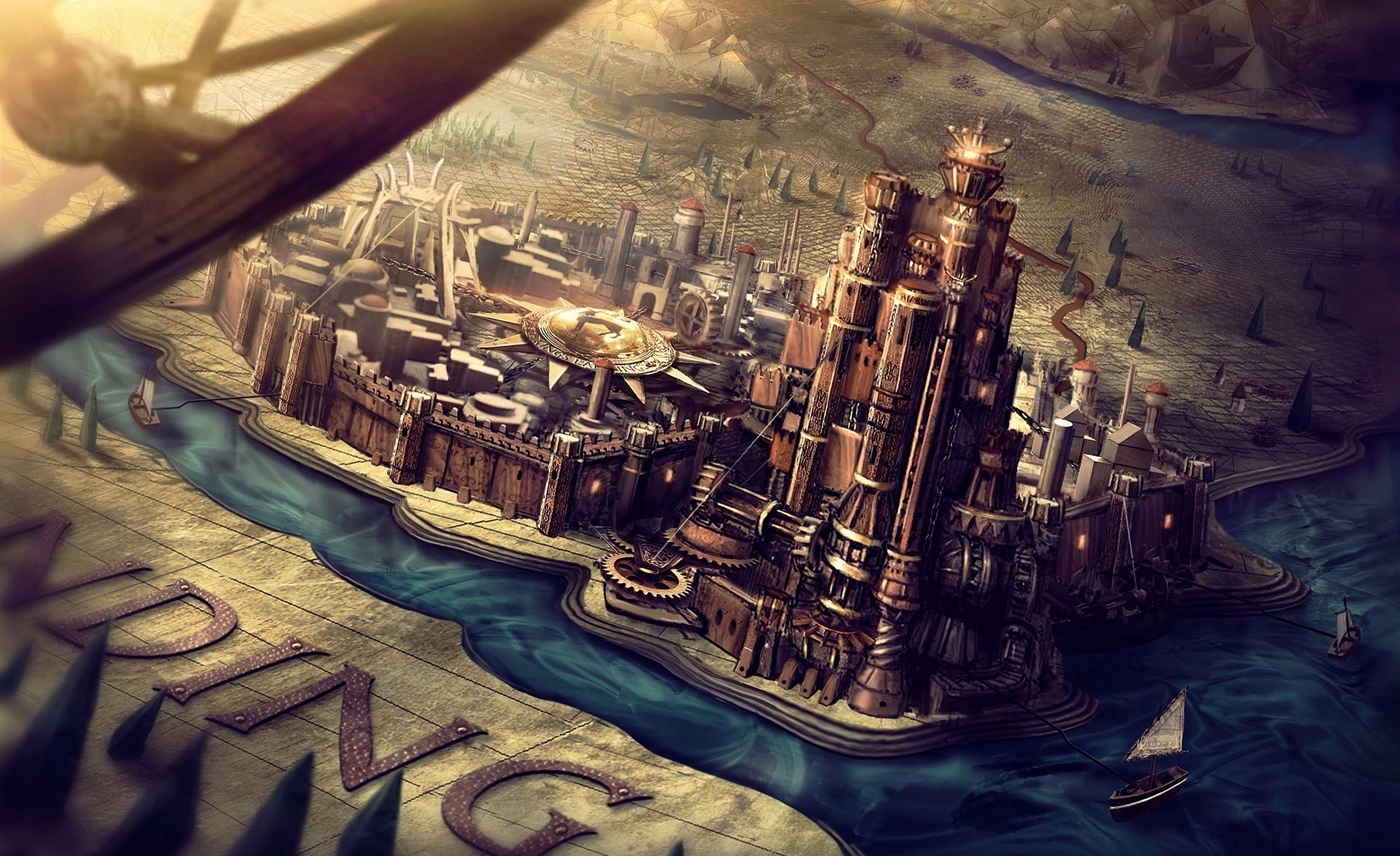 Approdo del Re, Fortezza Rossa, Il Trono di Spade, Sigla iniziale, Mappa, sfondo 2K per PC