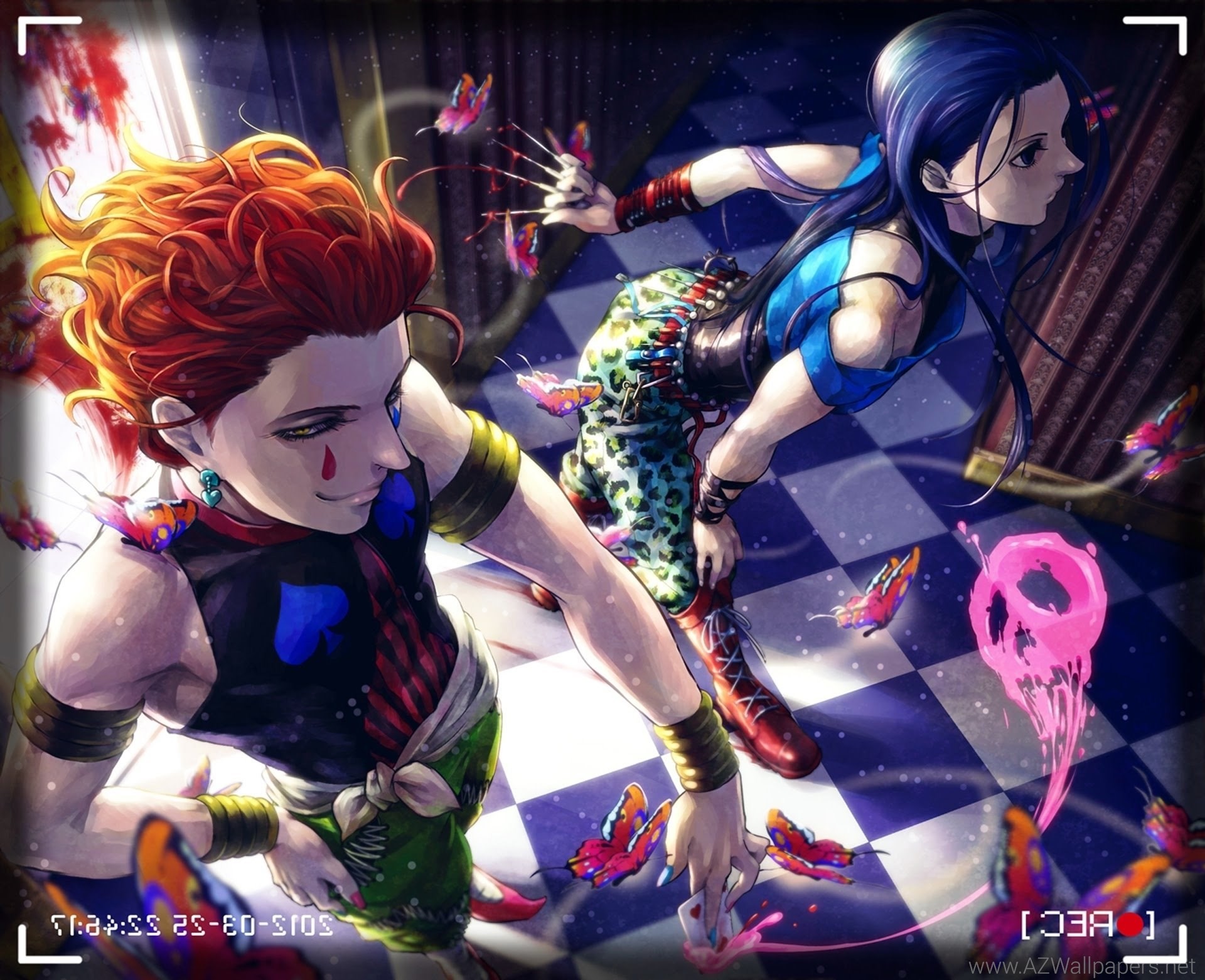 Hisoka Morow, Illumi Zoldyck, Hunter x Hunter, Carte da gioco, Full HD, sfondo per portatile