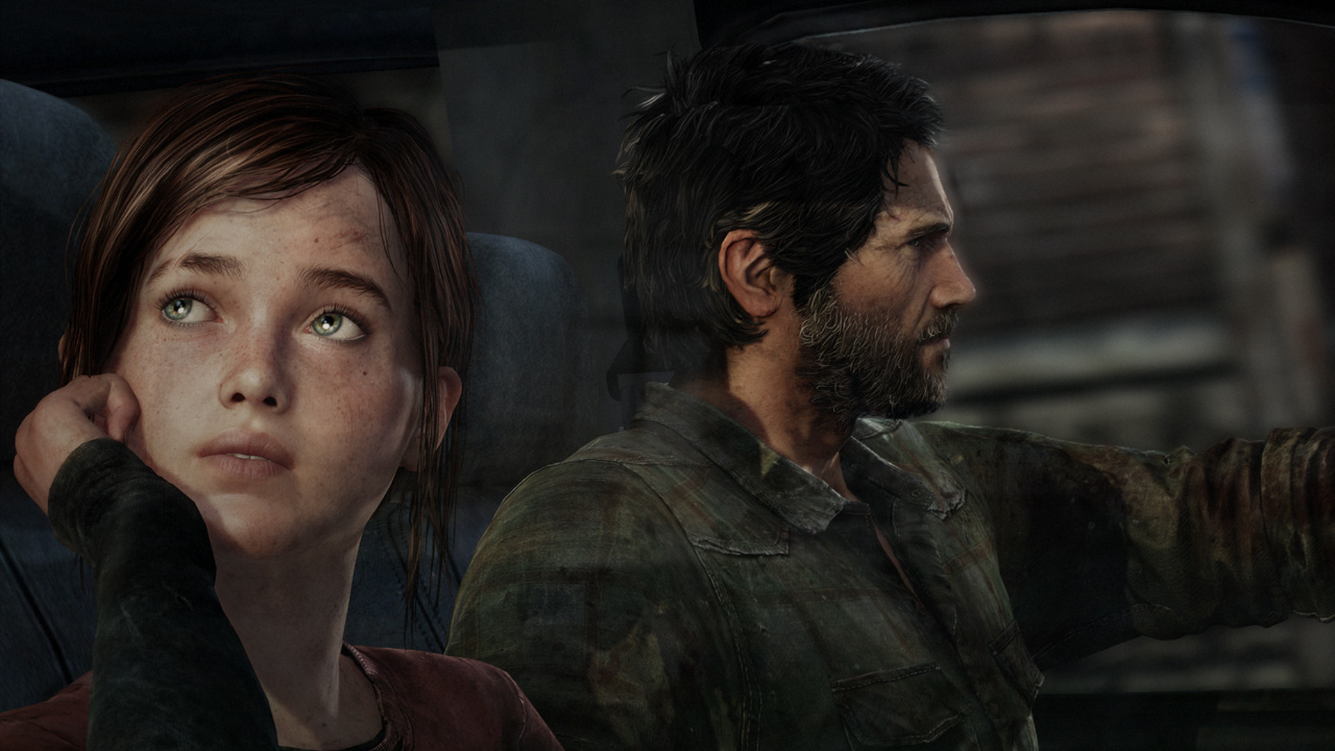 The Last of Us, Ellie, Joel, Primo piano, Full HD, sfondo desktop