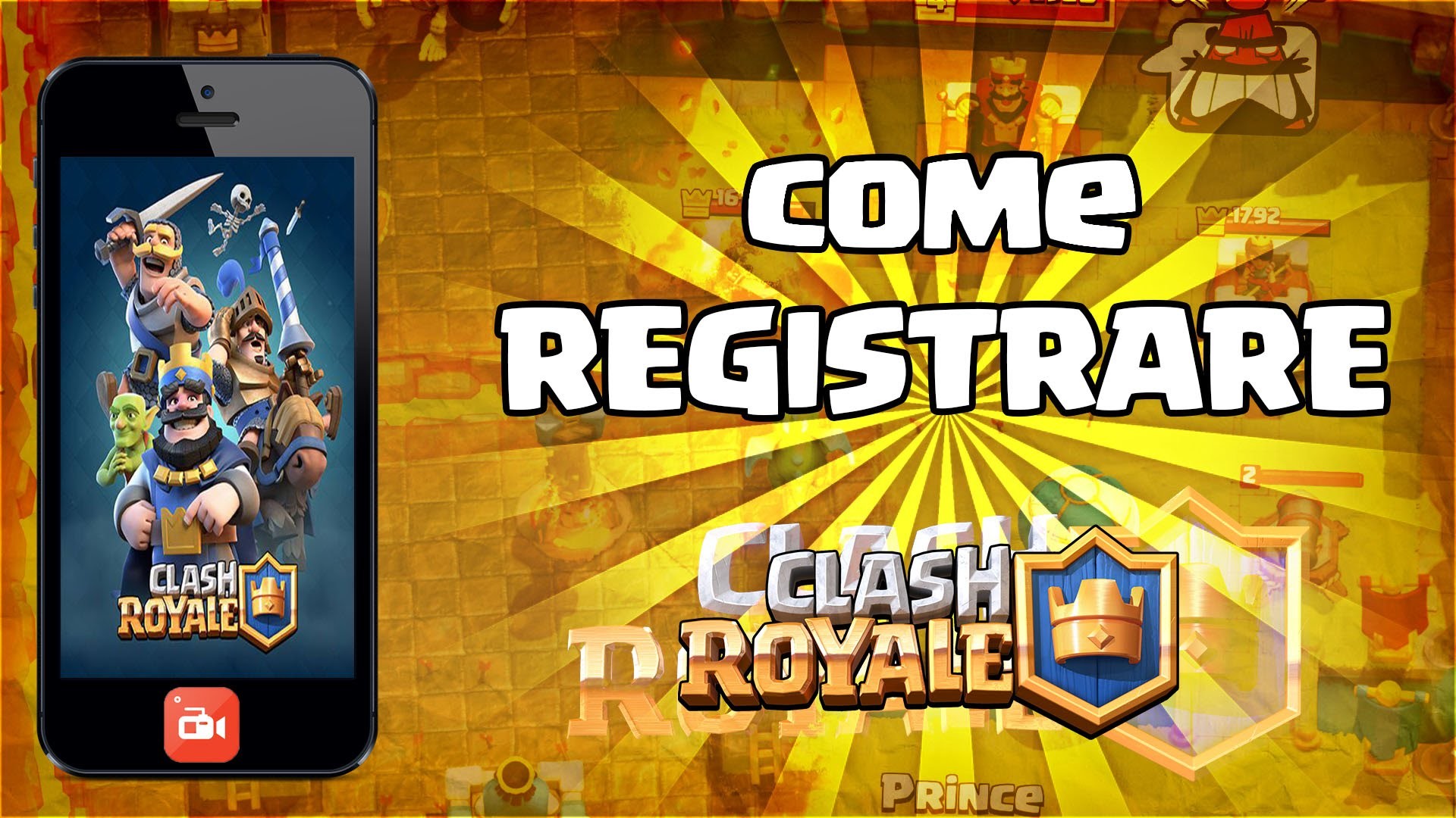 Clash Royale, Come registrare, Smartphone, Tutorial, Full HD, sfondo per PC