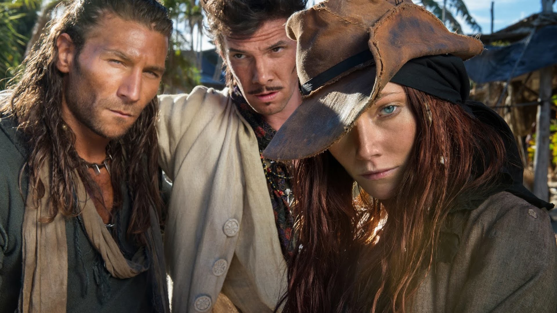 Charles Vane, Jack Rackham, Anne Bonny, Black Sails, Full HD 1080p, sfondo desktop