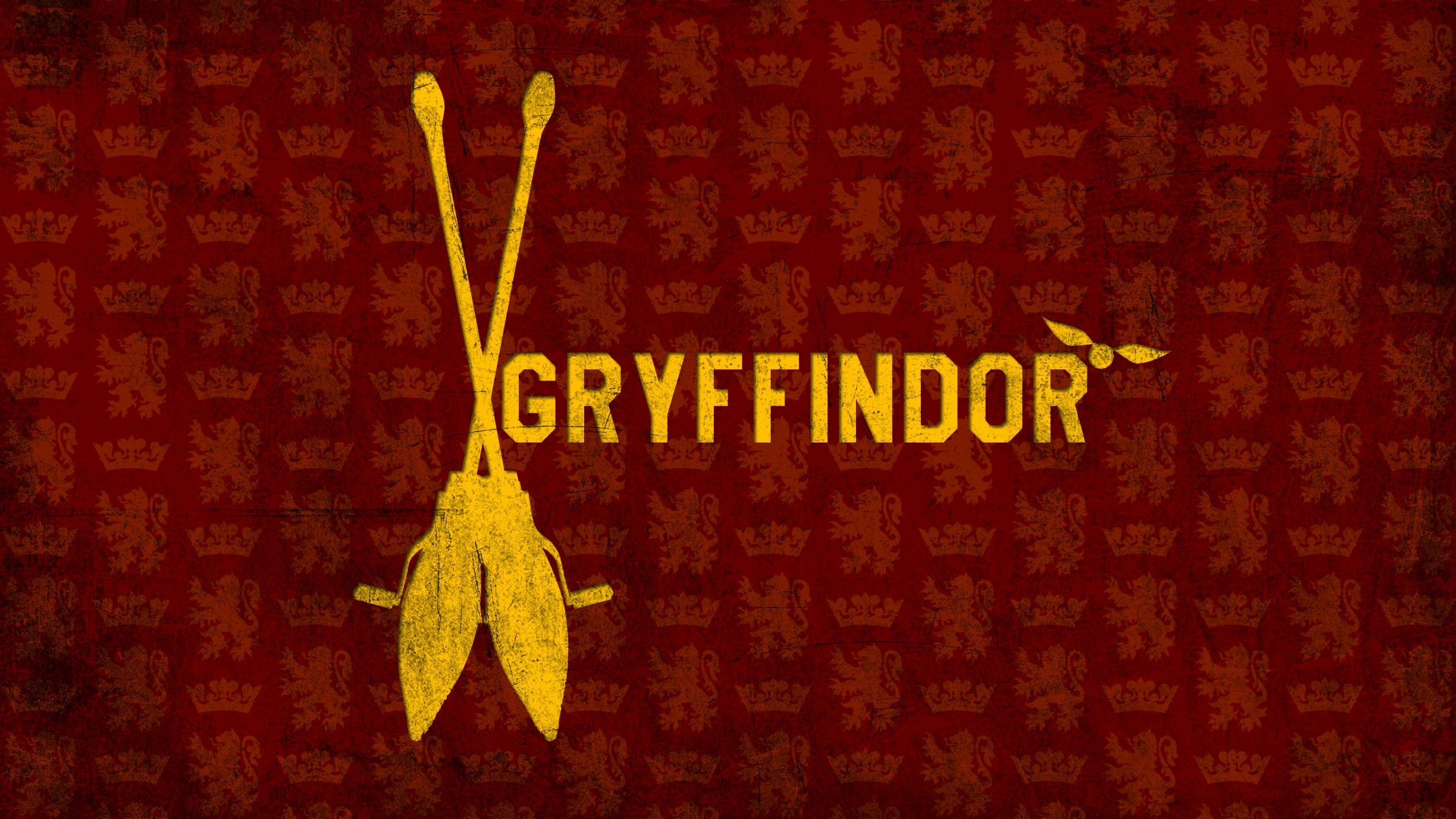 Grifondoro, Harry Potter, Quidditch, Scope, Rosso, 2K, sfondo Windows 11
