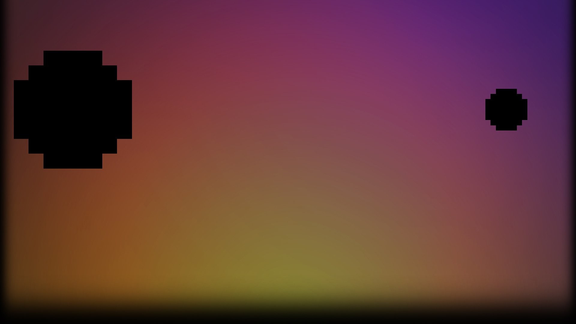Pixel art, Pianeti, Sfumature, Minimalismo, 1920x1080, sfondo per PC